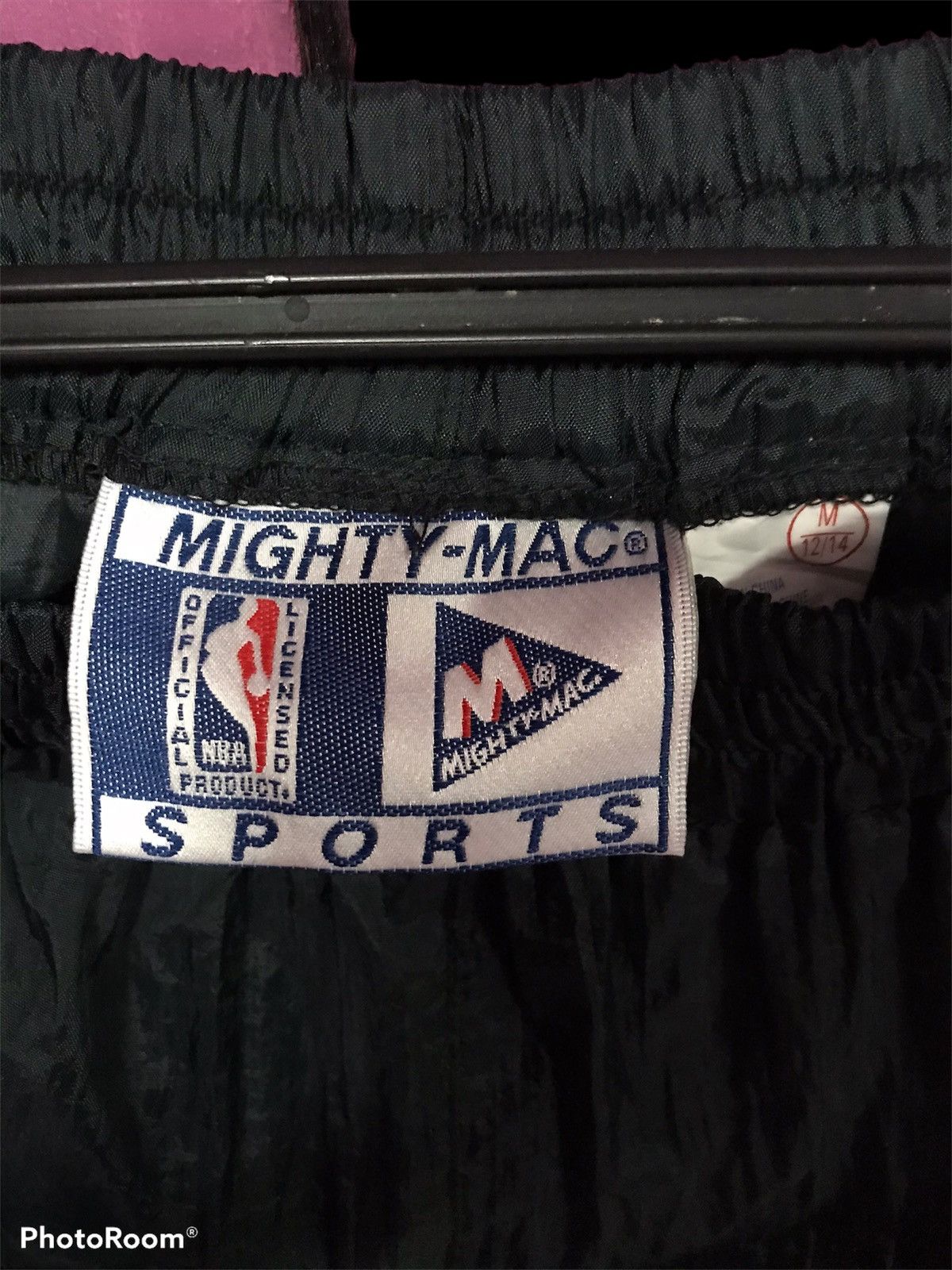 NBA VINTAGE CHICAGO BULLS 90s TRACK PANTS Size US 27 - 3 Thumbnail