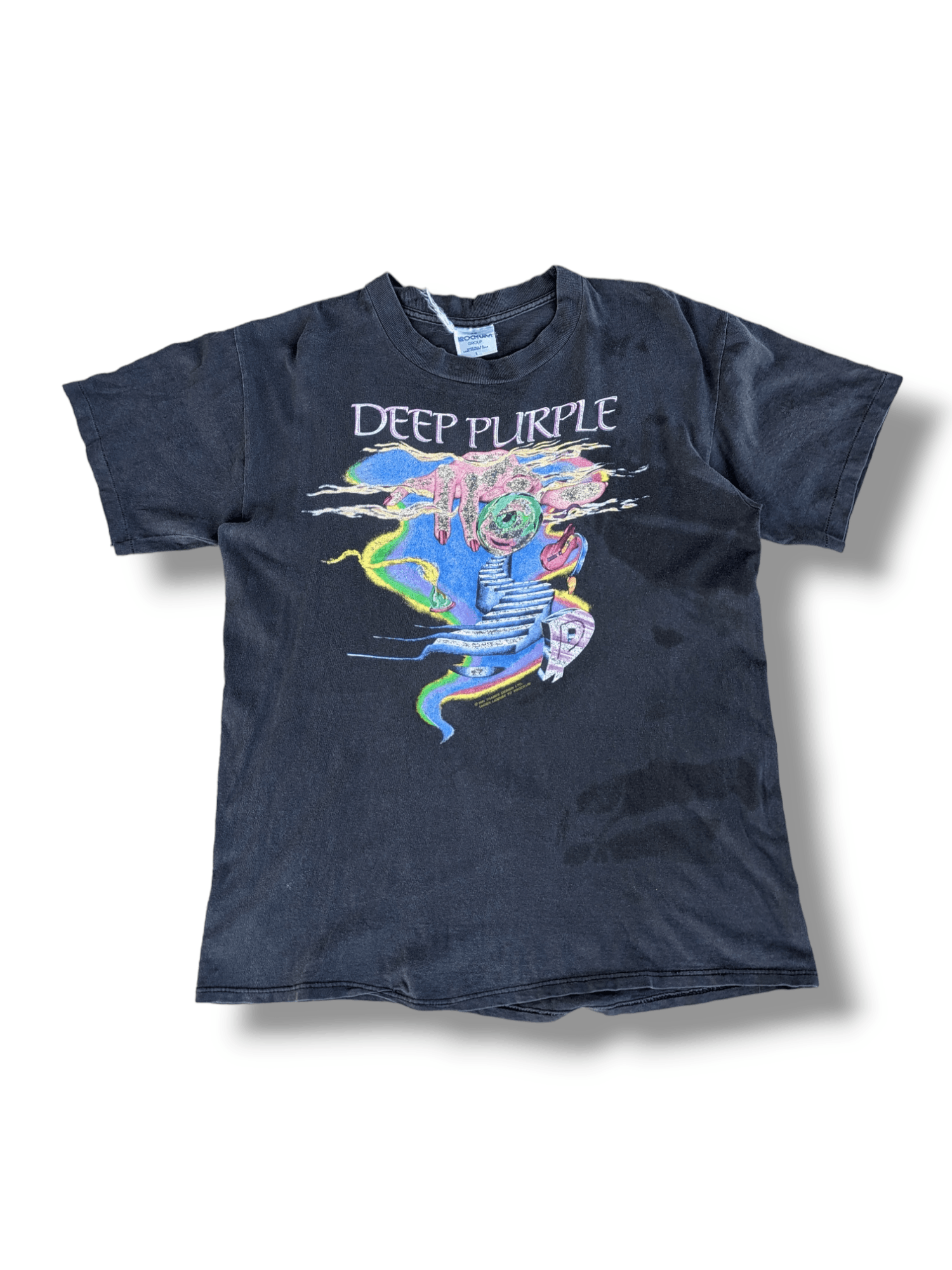 【BROCKUM Lサイズ】DEEPPURPLE 90's ヴィンテージTシャツ BROCKUM Lサイズ】DEEPPURPLE 90's ヴィンテージTシャツ