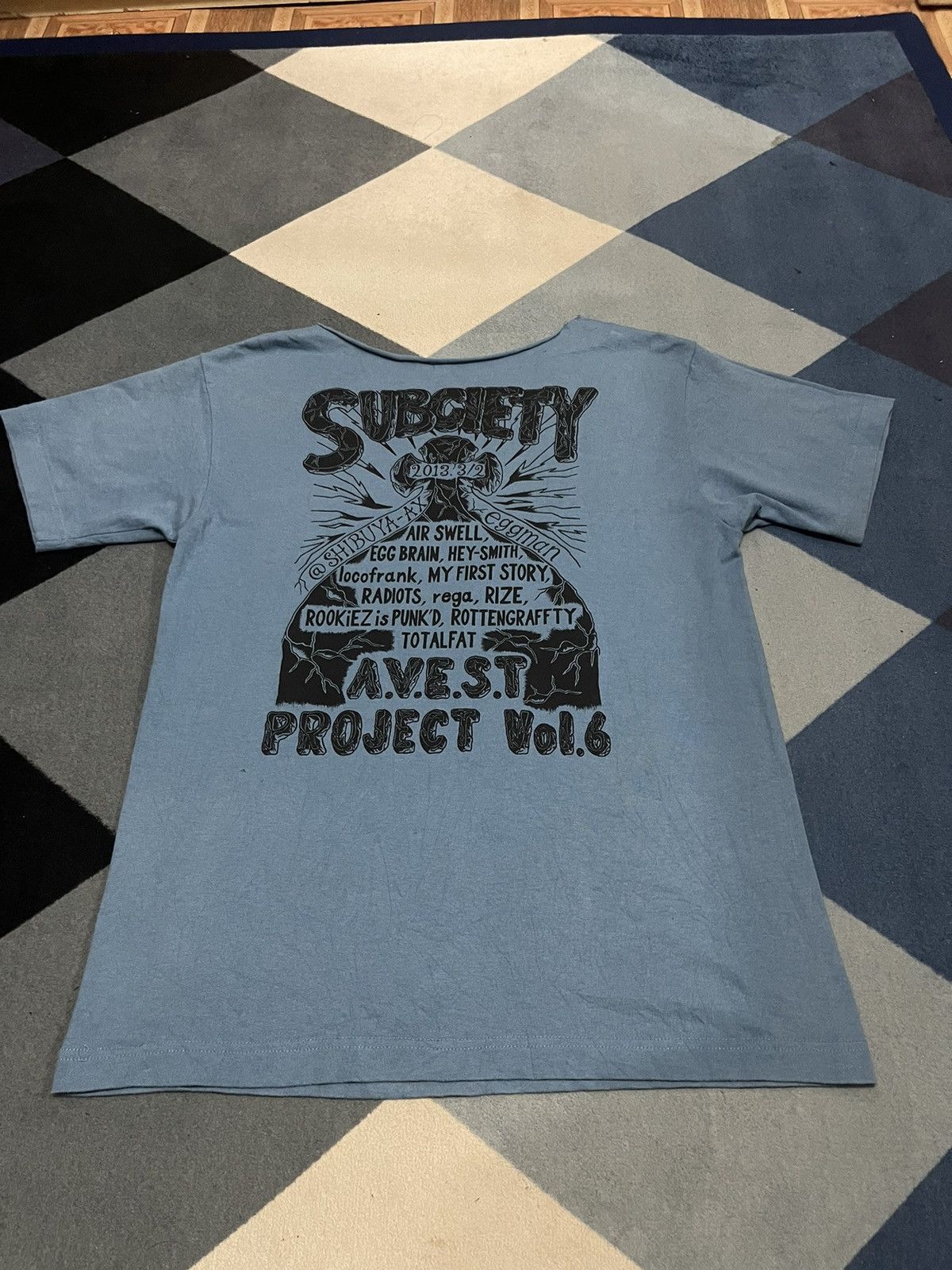 Japanese Brand VINTAGE SUBCIETY TEE SHIRT PUNK AVEST PROJECT VOL .6 Size US S / EU 44-46 / 1 - 2 Thumbnail