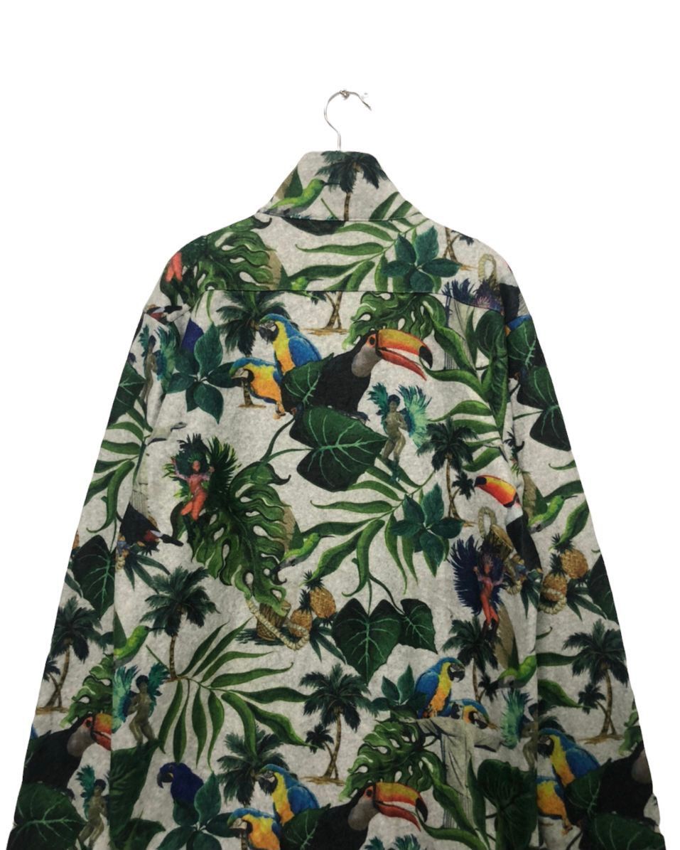 Habitat Vintage BBR Athleta Bombr Full Print Button Ups Jacket Size US M / EU 48-50 / 2 - 9 Thumbnail
