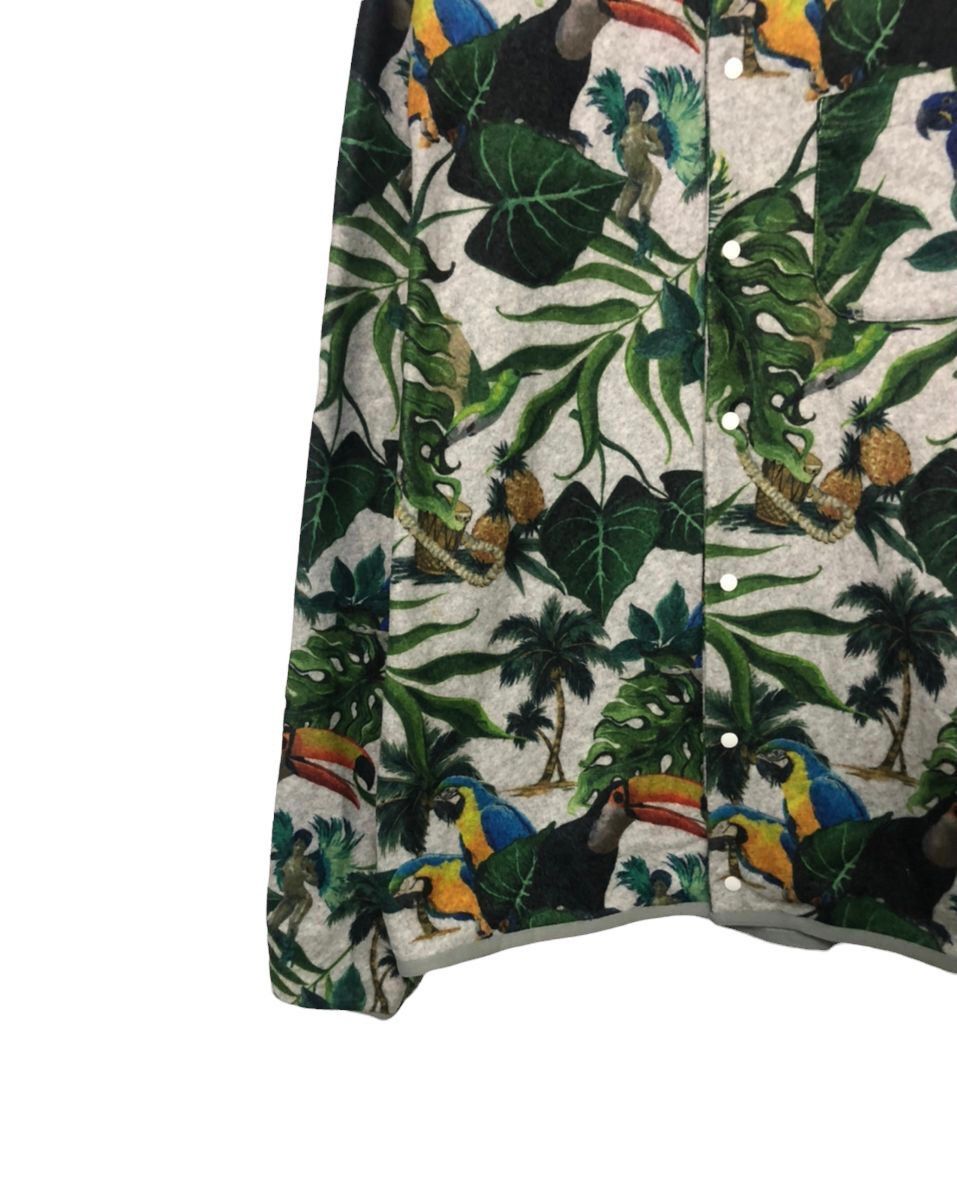 Habitat Vintage BBR Athleta Bombr Full Print Button Ups Jacket Size US M / EU 48-50 / 2 - 3 Thumbnail