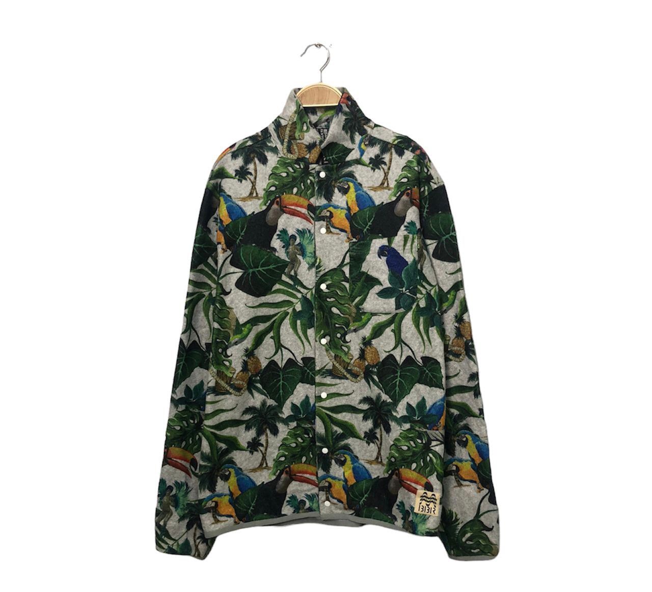 Habitat Vintage BBR Athleta Bombr Full Print Button Ups Jacket Size US M / EU 48-50 / 2 - 1 Thumbnail
