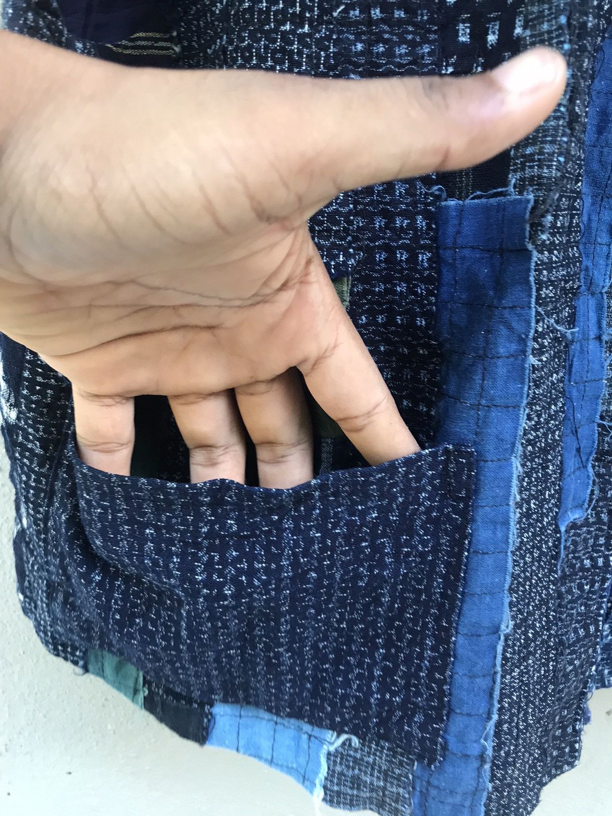 Japanese Brand Kapital style boro patchwork vest japan two pocket Size US L / EU 52-54 / 3 - 7 Thumbnail
