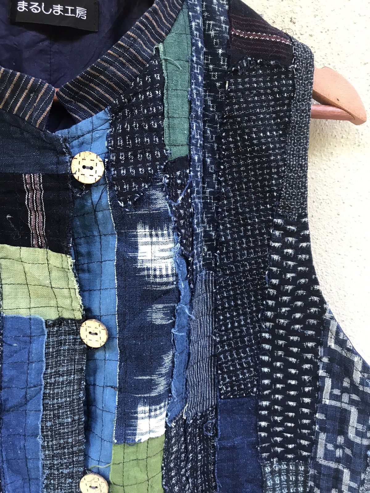 Japanese Brand Kapital style boro patchwork vest japan two pocket Size US L / EU 52-54 / 3 - 11 Thumbnail