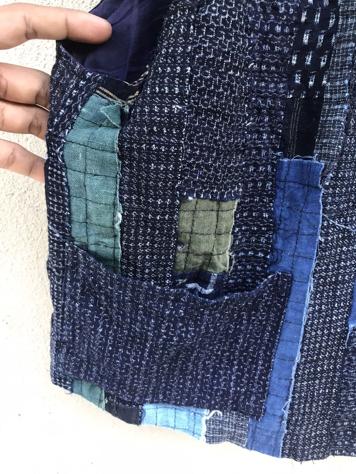 Japanese Brand Kapital style boro patchwork vest japan two pocket Size US L / EU 52-54 / 3 - 8 Thumbnail