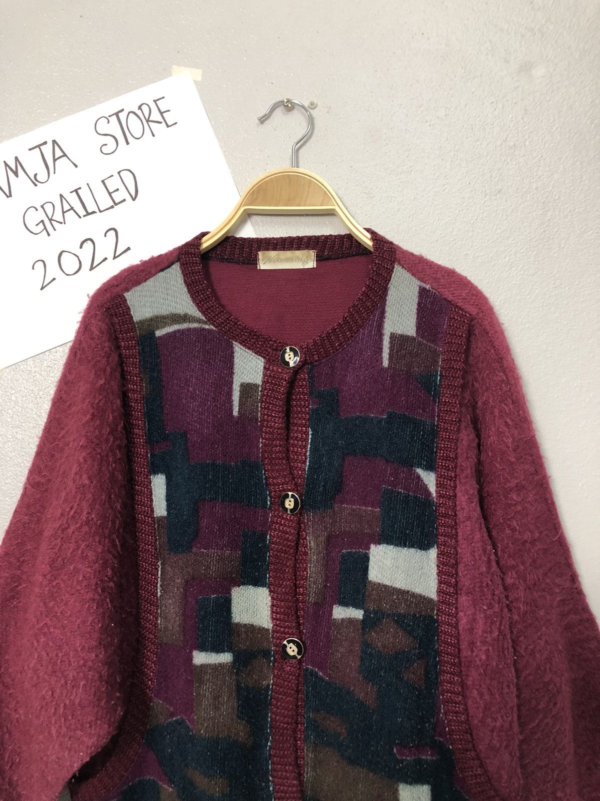 Aran Isles Knitwear Vintage Humming Button Ups Knitwear Cardigan Size US XXL / EU 58 / 5 - 4 Thumbnail