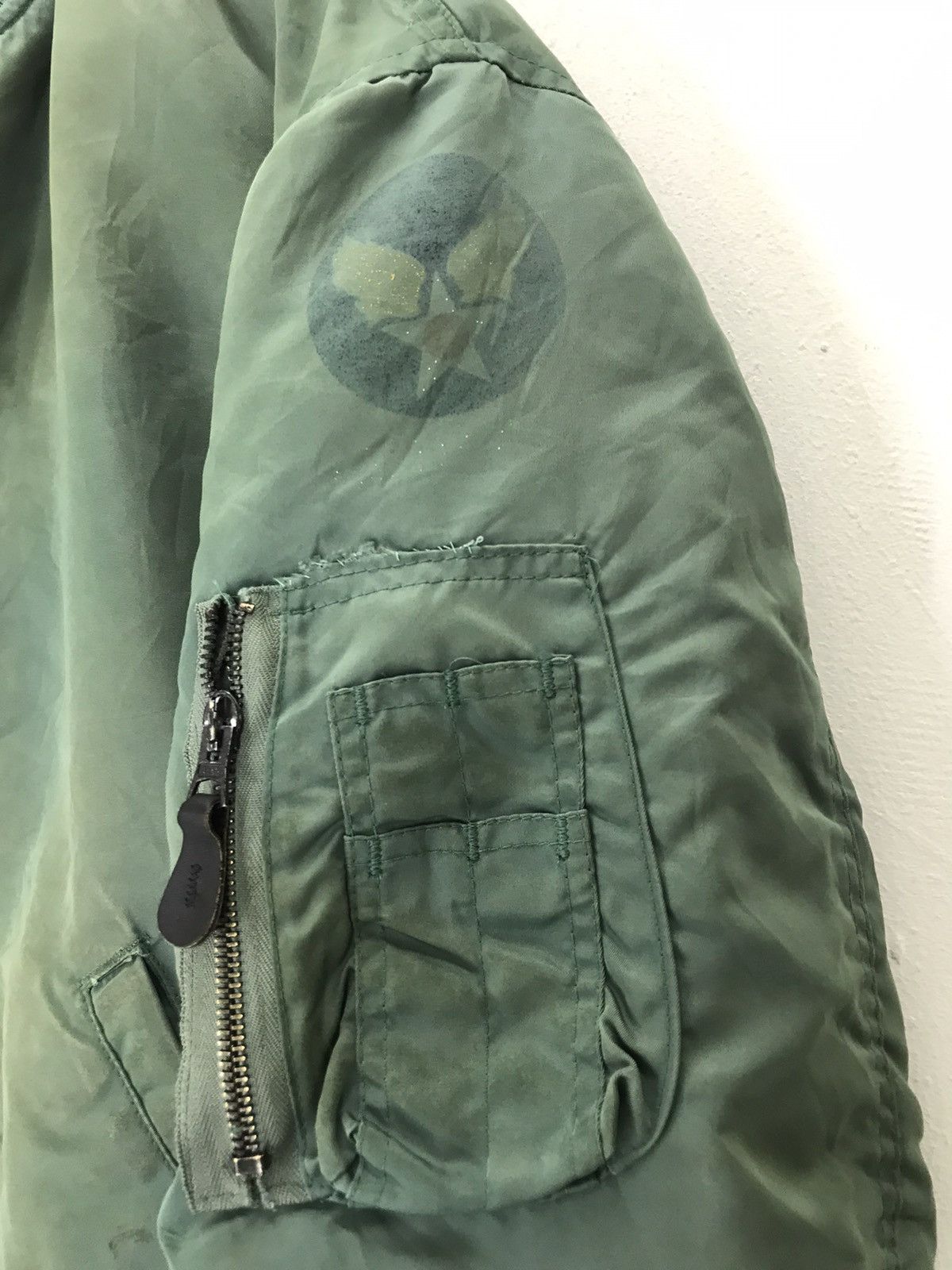 Vintage Vintage Weintraub Bros Patriot Ma1 flight jacket air force Size US L / EU 52-54 / 3 - 7 Thumbnail