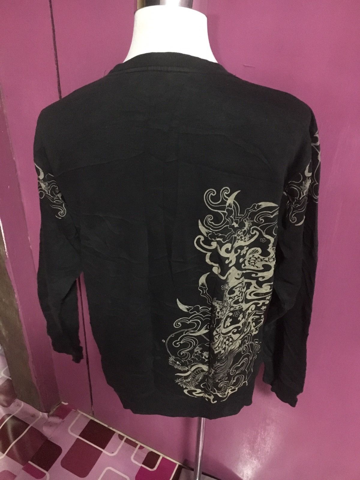 Japanese Brand STRANGE HEAVEN BLACK SIZE XL LONG SLEEVE Size US XL / EU 56 / 4 - 2 Thumbnail