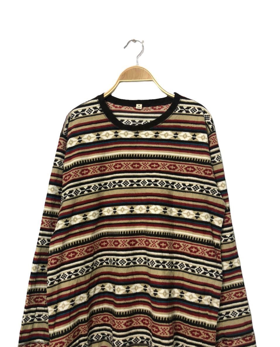 Japanese Brand × Uniqlo Vintage Uniqlo Striped Long Sleeve Shirt Size US M / EU 48-50 / 2 - 4 Thumbnail