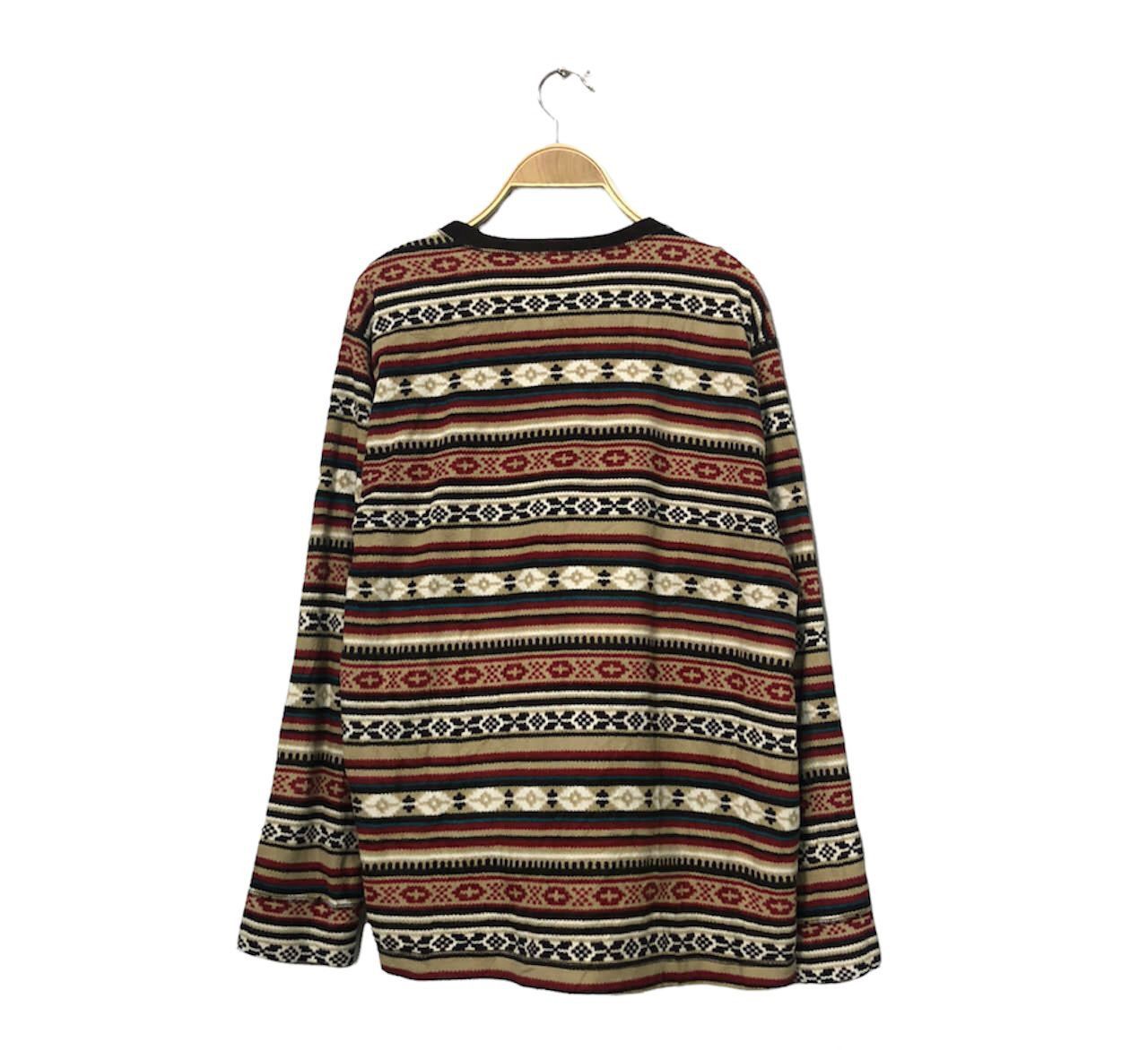 Japanese Brand × Uniqlo Vintage Uniqlo Striped Long Sleeve Shirt Size US M / EU 48-50 / 2 - 5 Thumbnail