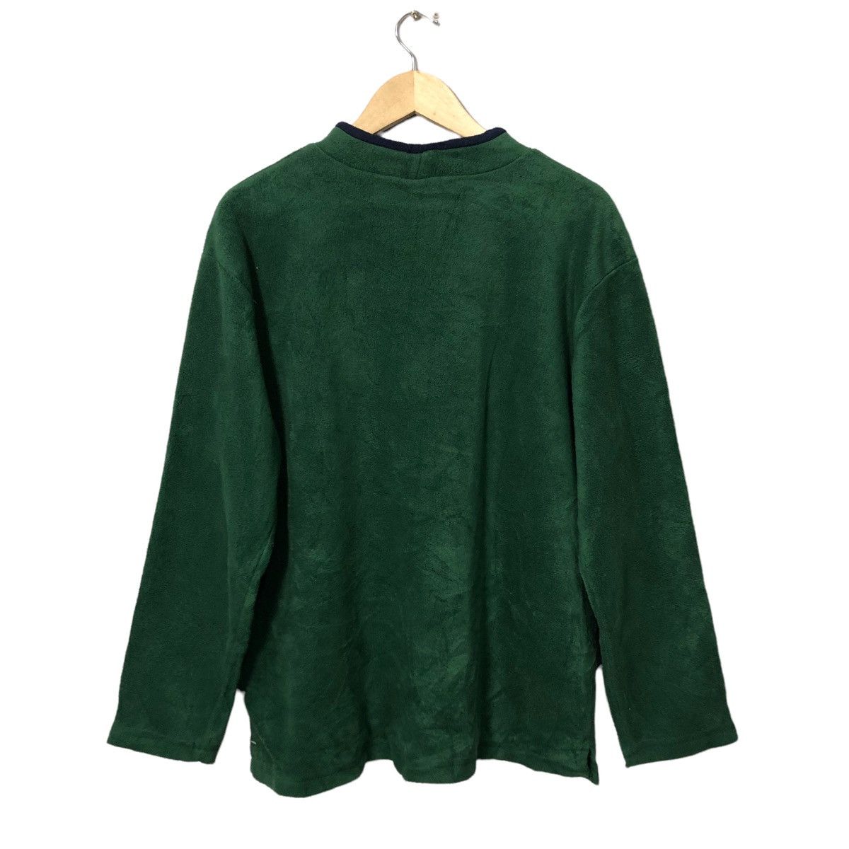 CB Sports × Croft & Barrow × Vintage Vtg CB Sport By Croft Barrow Long Sleeve Fleece Tee Shirt Size US L / EU 52-54 / 3 - 5 Thumbnail
