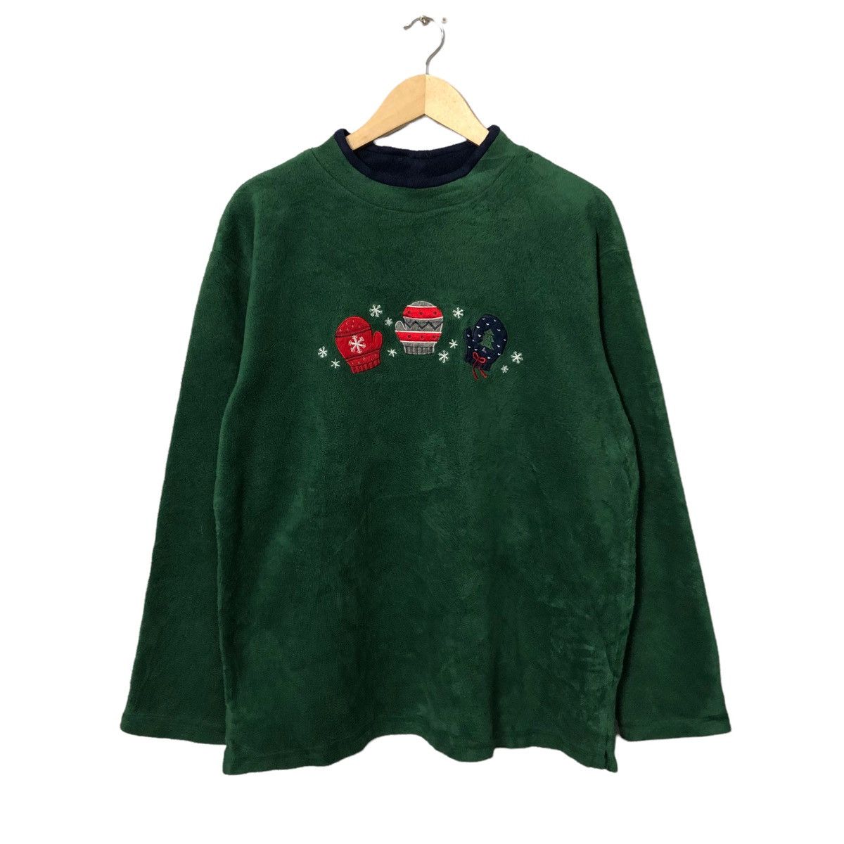 CB Sports × Croft & Barrow × Vintage Vtg CB Sport By Croft Barrow Long Sleeve Fleece Tee Shirt Size US L / EU 52-54 / 3 - 1 Thumbnail