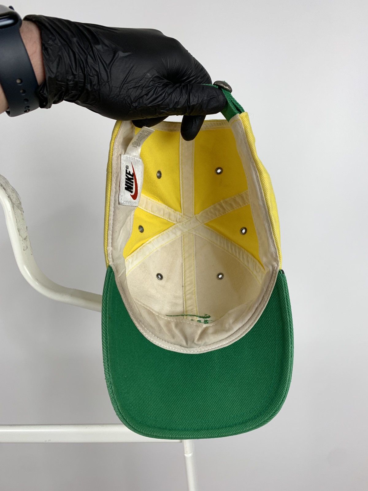 Nike 90s Vintage Nike Brasil Soccer Cap Size ONE SIZE - 12 Thumbnail