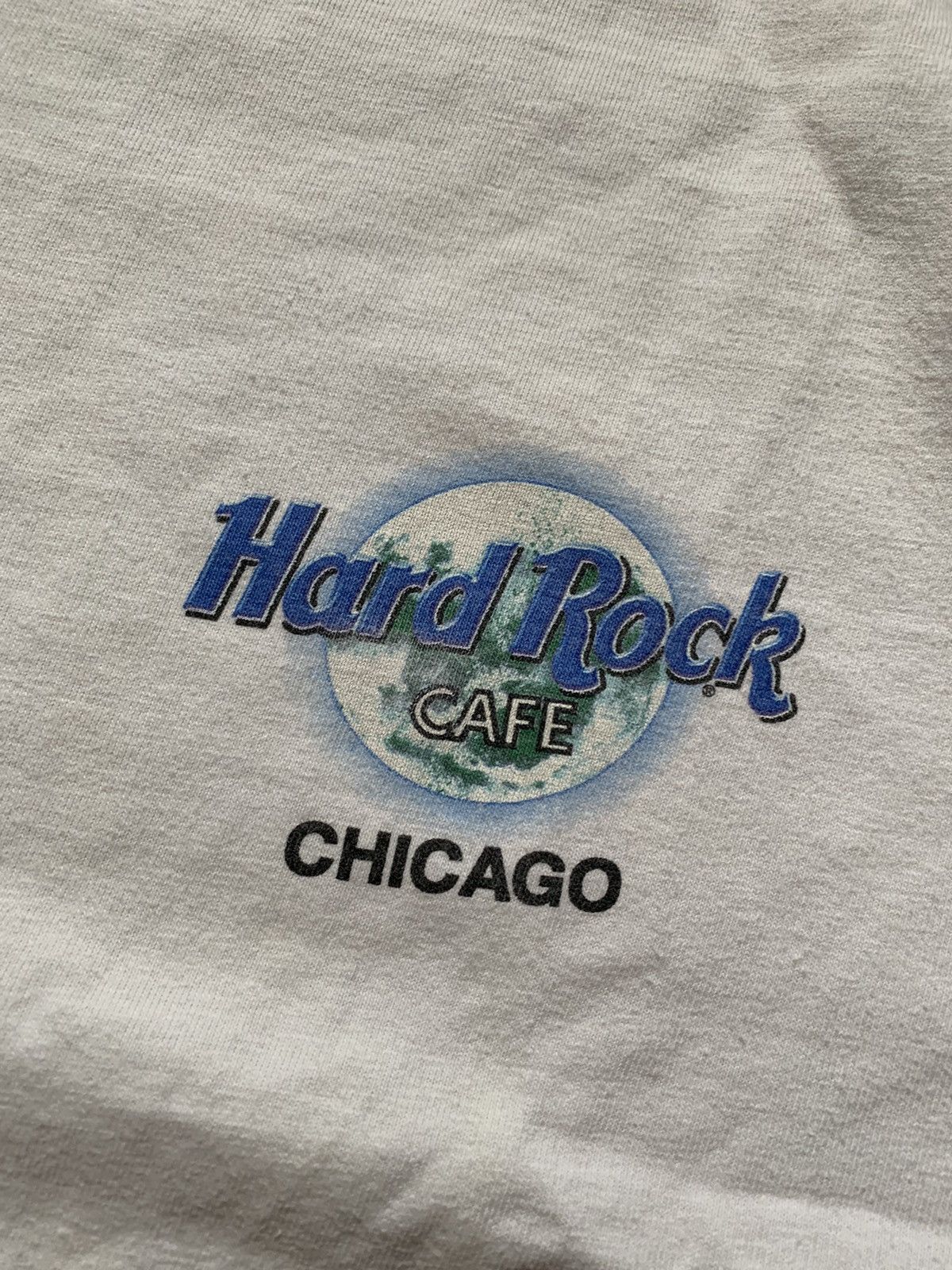 Harley Davidson × Planet Hollywood × Vintage Hard Rock Cafe Chicago XXL vintage big logo tee T-shirt polo Size US XXL / EU 58 / 5 - 11 Thumbnail
