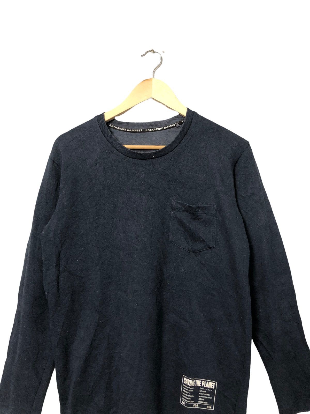 Katharine Hamnett London Vintage Katharine Hamnett Long Sleeve Shirt Size US M / EU 48-50 / 2 - 4 Thumbnail