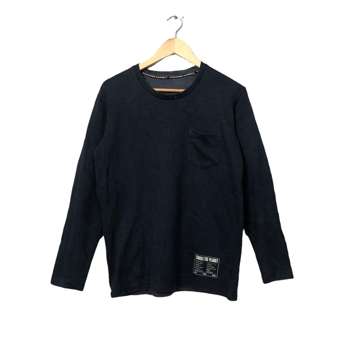 Katharine Hamnett London Vintage Katharine Hamnett Long Sleeve Shirt Size US M / EU 48-50 / 2 - 1 Thumbnail