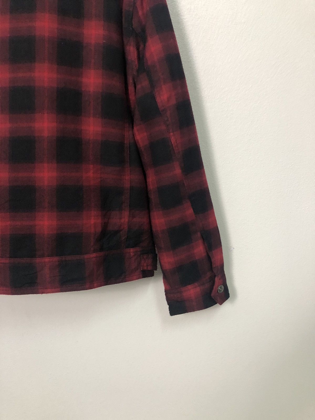 Japanese Brand Vintage Double Focus Zipper Ups Plaid Jacket Size US M / EU 48-50 / 2 - 6 Thumbnail
