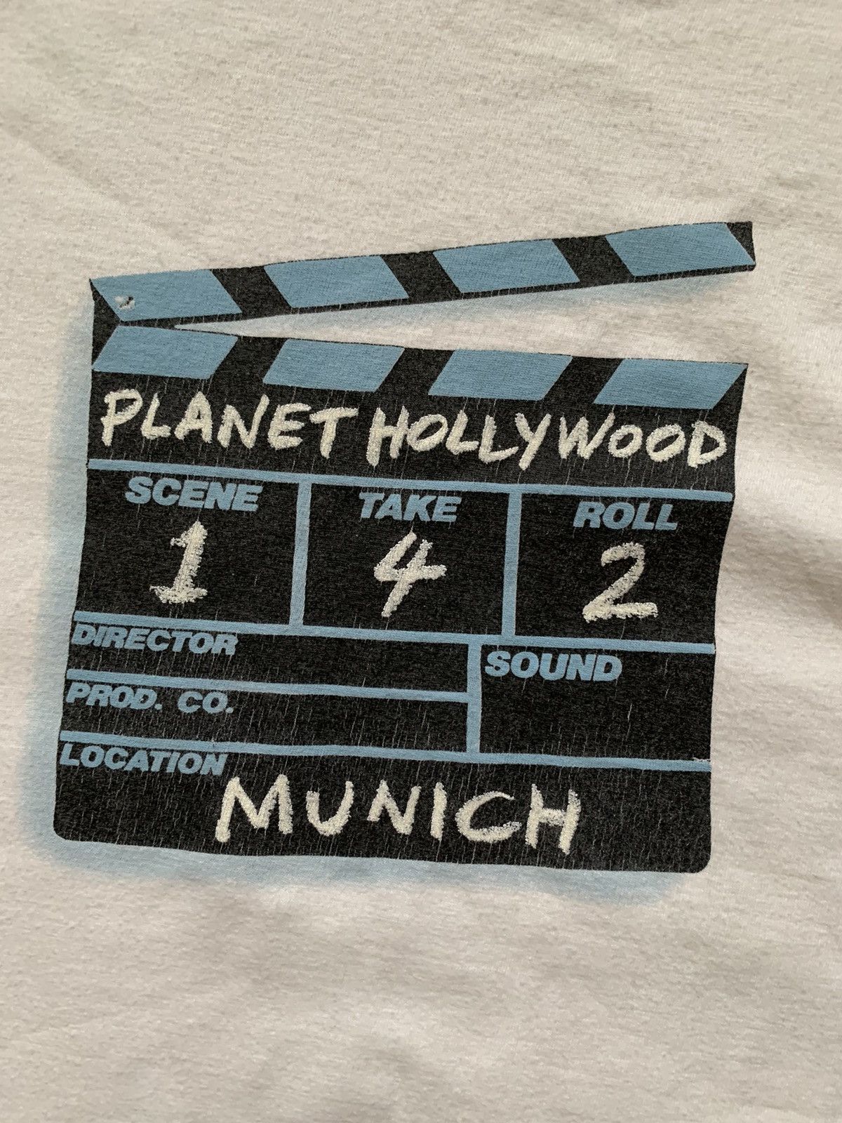 Hard Rock Cafe × Planet Hollywood × Vintage Planet Hollywood 2000 Munich movie 🎥 tee T-shirt polo Size US XXL / EU 58 / 5 - 6 Thumbnail