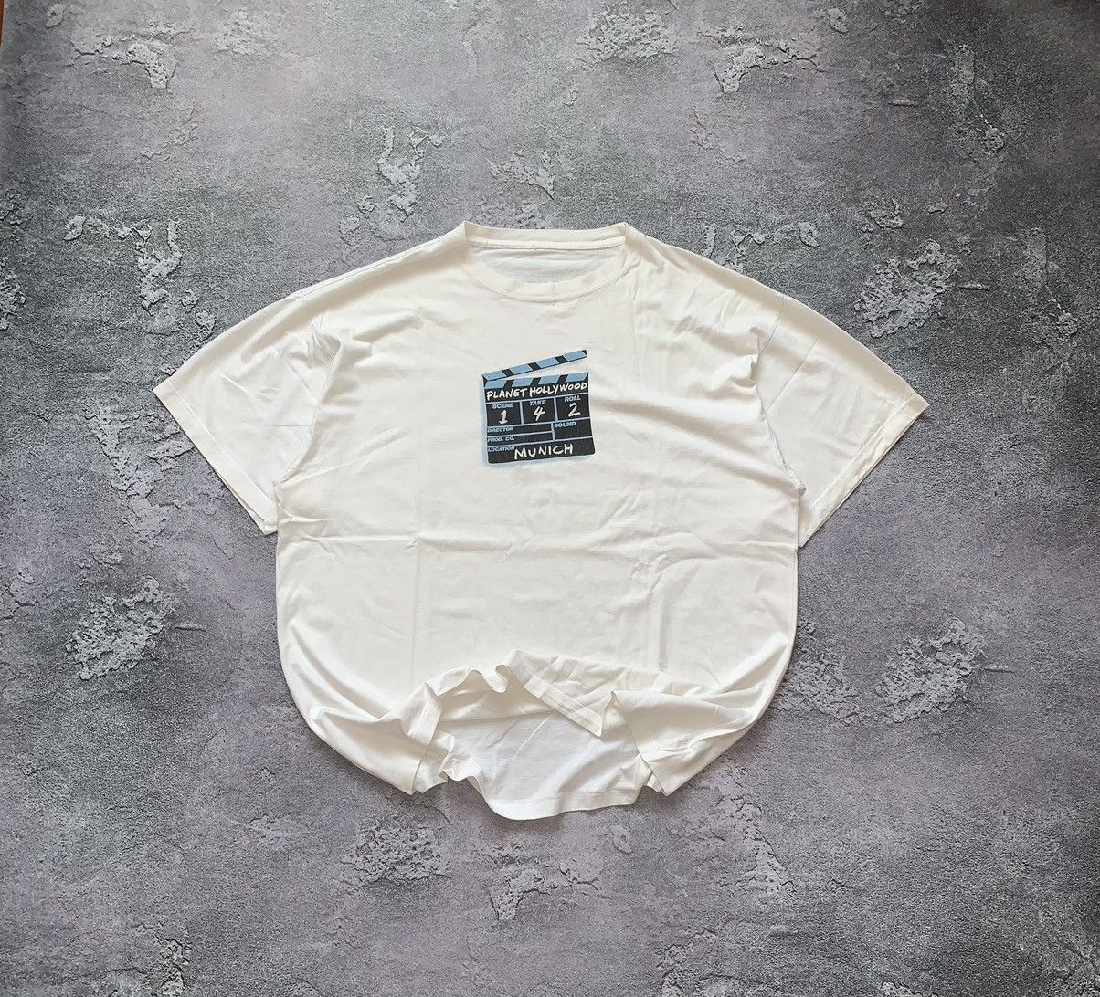 Hard Rock Cafe × Planet Hollywood × Vintage Planet Hollywood 2000 Munich movie 🎥 tee T-shirt polo Size US XXL / EU 58 / 5 - 1 Thumbnail
