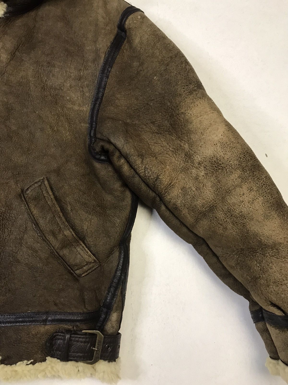 Avirex GRAIL❗️VERY RARE 80s Avirex Type B-3 Sheepskin Leather Jacket Size US M / EU 48-50 / 2 - 7 Thumbnail