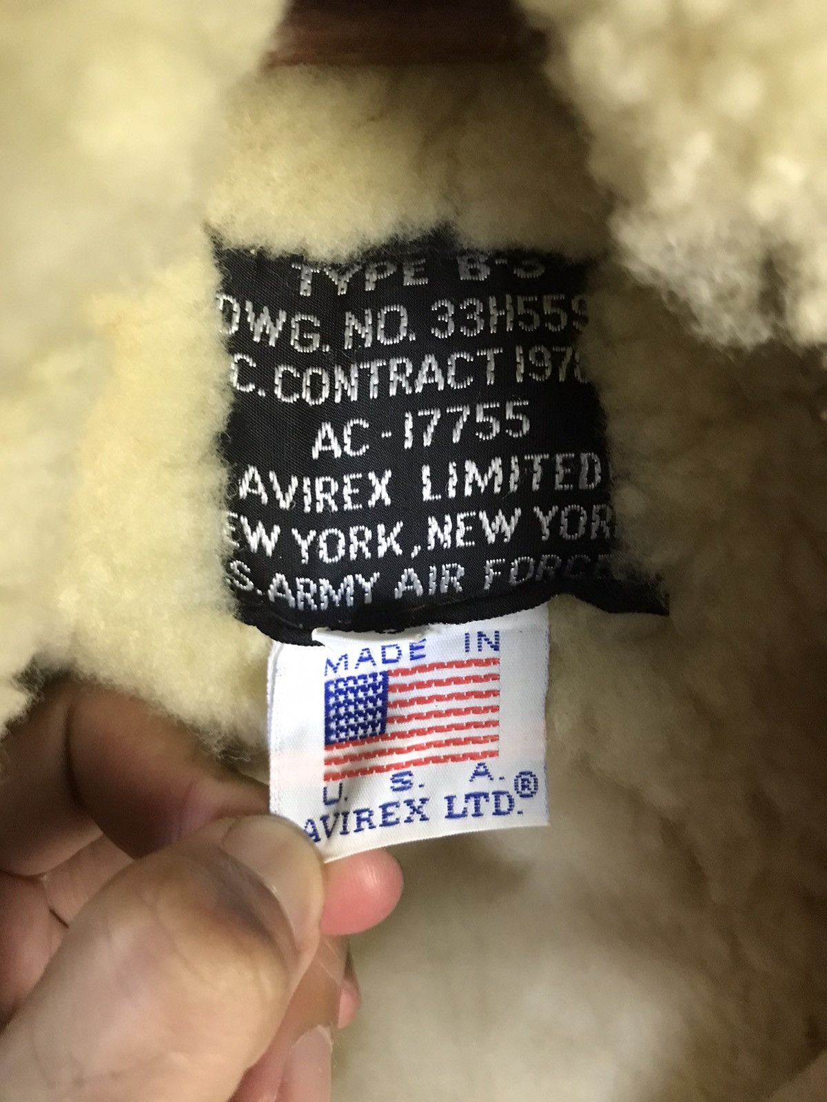 Avirex GRAIL❗️VERY RARE 80s Avirex Type B-3 Sheepskin Leather Jacket Size US M / EU 48-50 / 2 - 15 Thumbnail