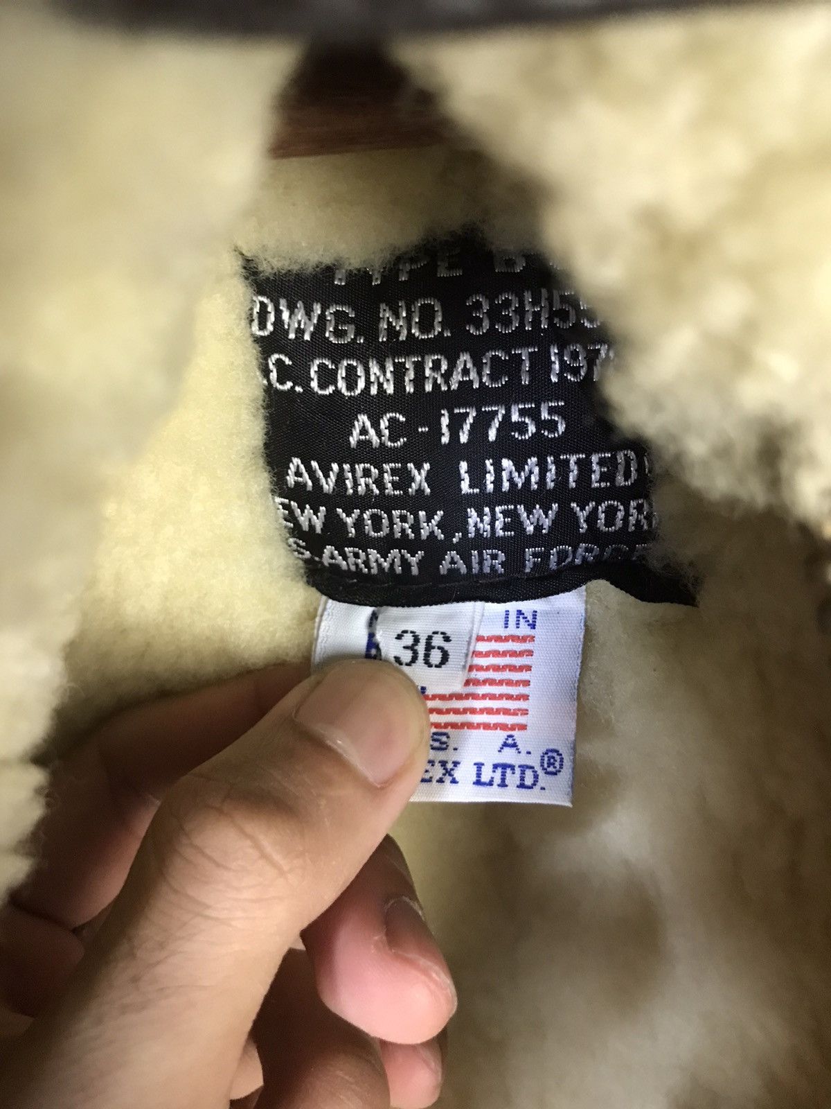 Avirex GRAIL❗️VERY RARE 80s Avirex Type B-3 Sheepskin Leather Jacket Size US M / EU 48-50 / 2 - 16 Thumbnail