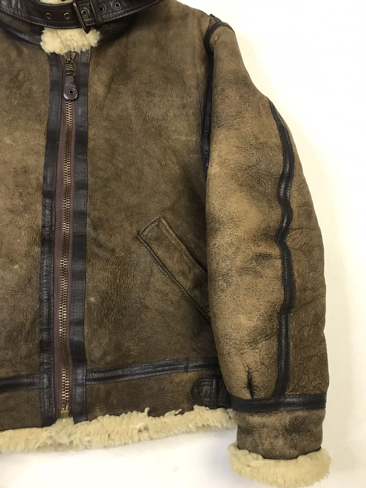 Avirex GRAIL❗️VERY RARE 80s Avirex Type B-3 Sheepskin Leather Jacket Size US M / EU 48-50 / 2 - 5 Thumbnail