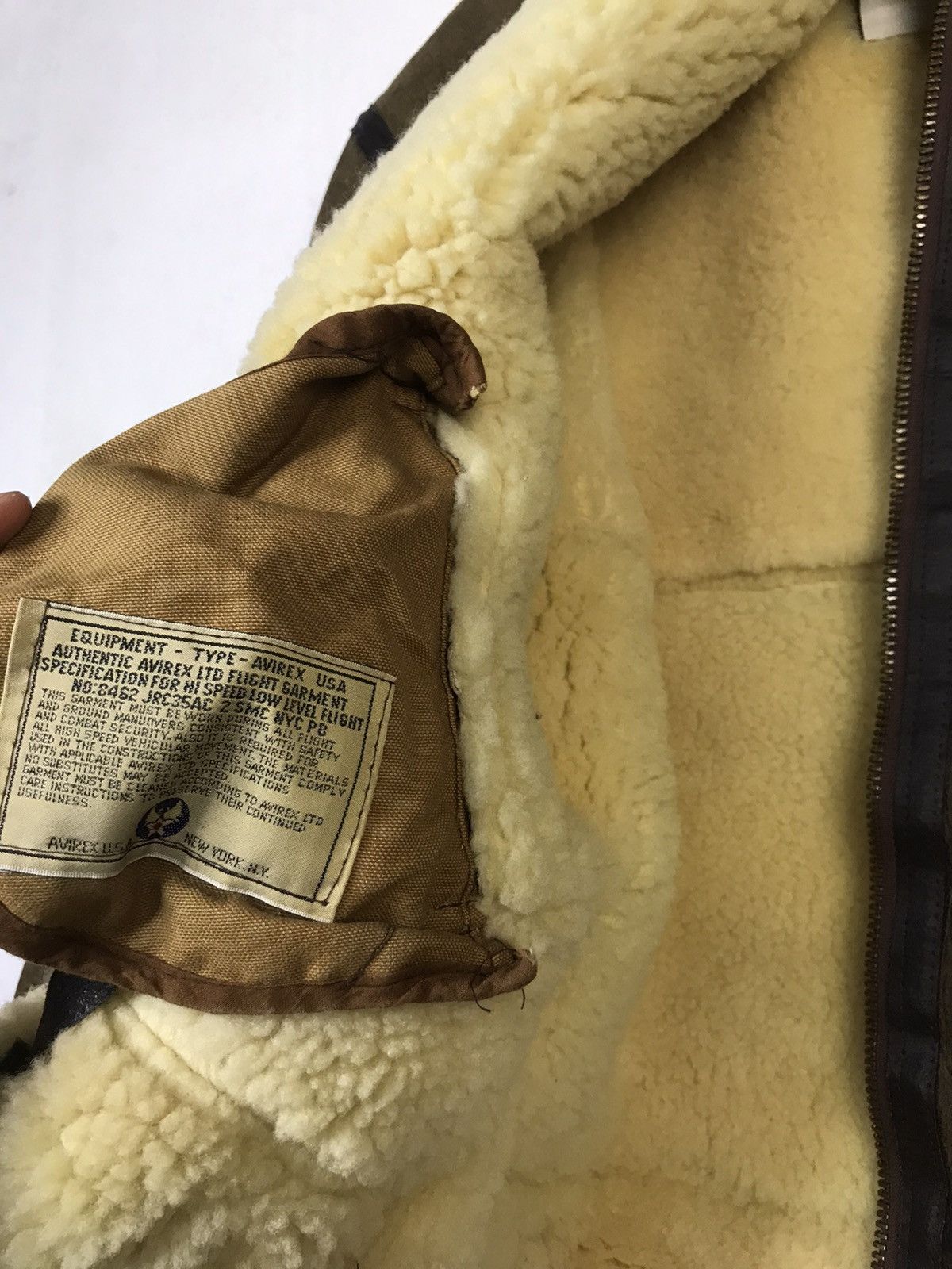 Avirex GRAIL❗️VERY RARE 80s Avirex Type B-3 Sheepskin Leather Jacket Size US M / EU 48-50 / 2 - 13 Thumbnail