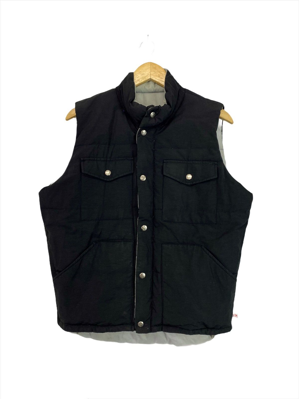 Sugar Cane Rare🔥Sugar Cane Henrylear Reversible Down Vest Jacket Size US M / EU 48-50 / 2 - 1 Thumbnail