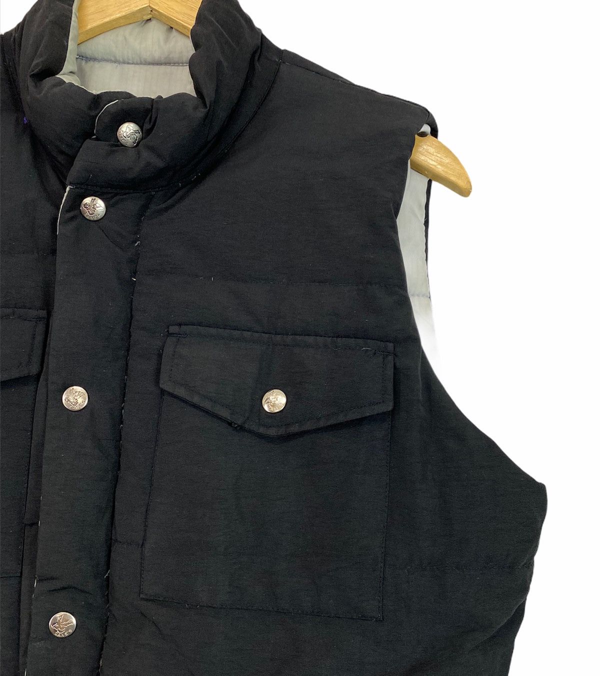Sugar Cane Rare🔥Sugar Cane Henrylear Reversible Down Vest Jacket Size US M / EU 48-50 / 2 - 4 Thumbnail