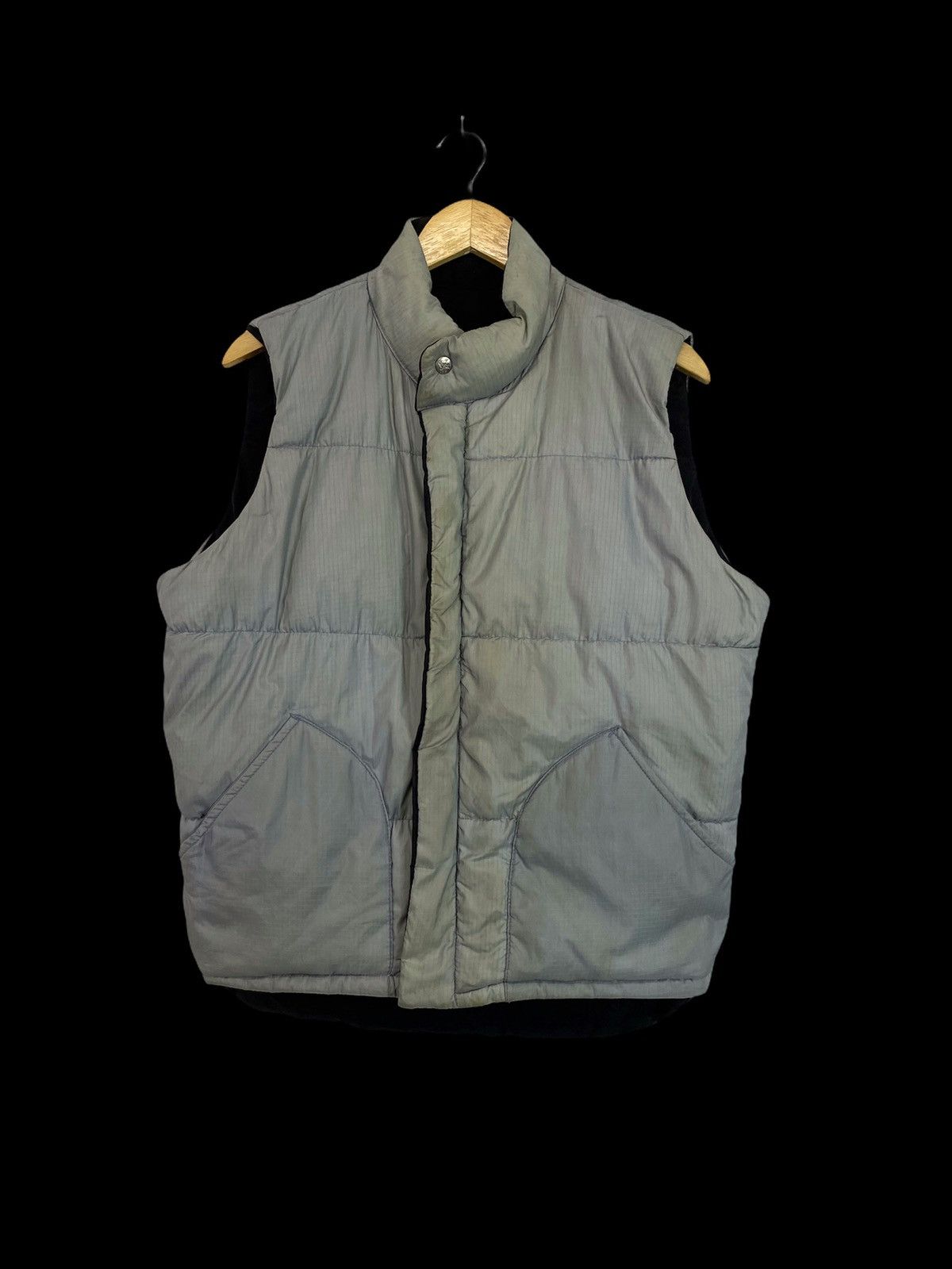 Sugar Cane Rare🔥Sugar Cane Henrylear Reversible Down Vest Jacket Size US M / EU 48-50 / 2 - 7 Thumbnail