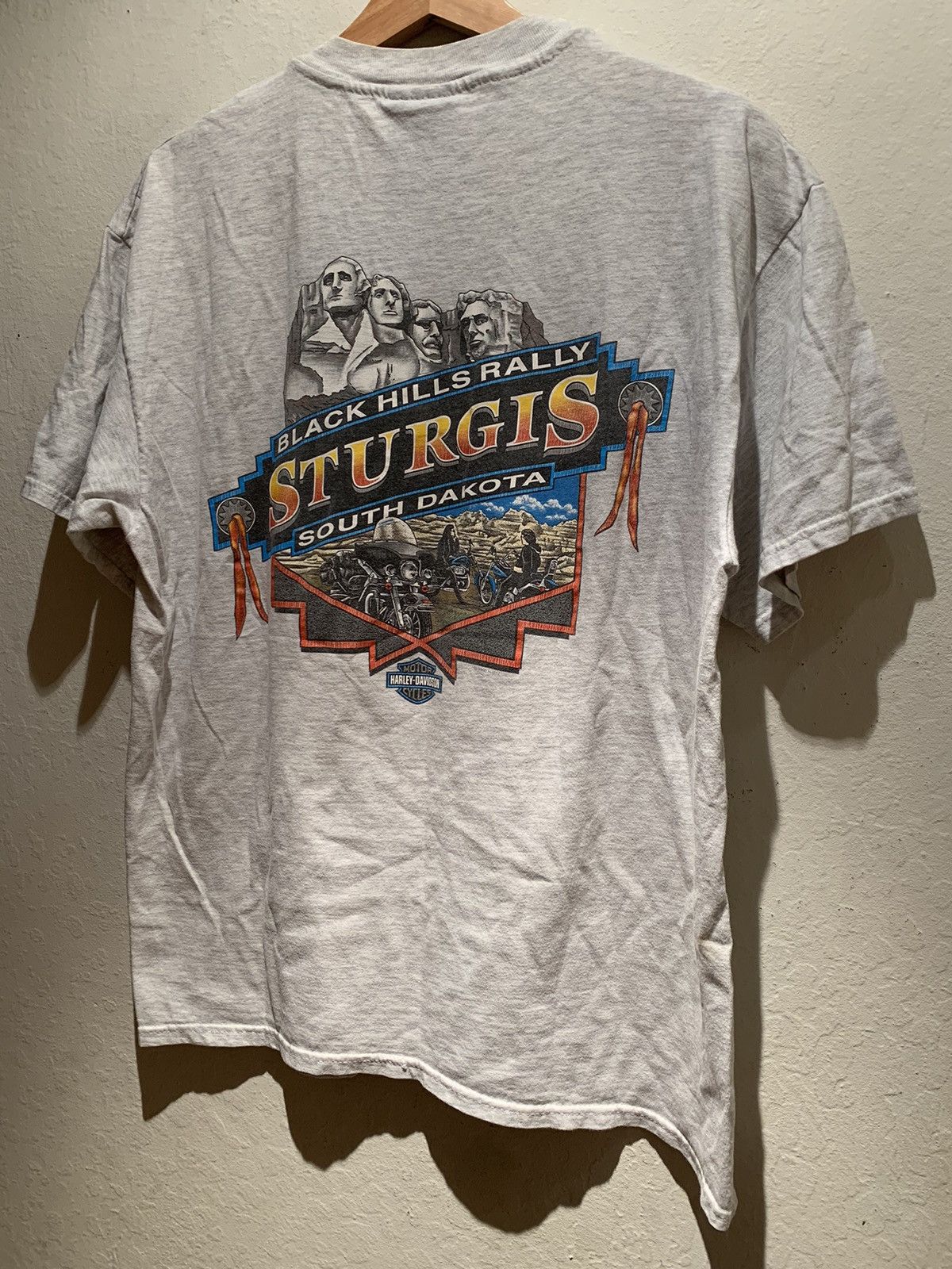 Harley Davidson RARE* Vintage 1998 Harley Davidson Sturgis Single Stitch Tee Size US L / EU 52-54 / 3 - 2 Thumbnail