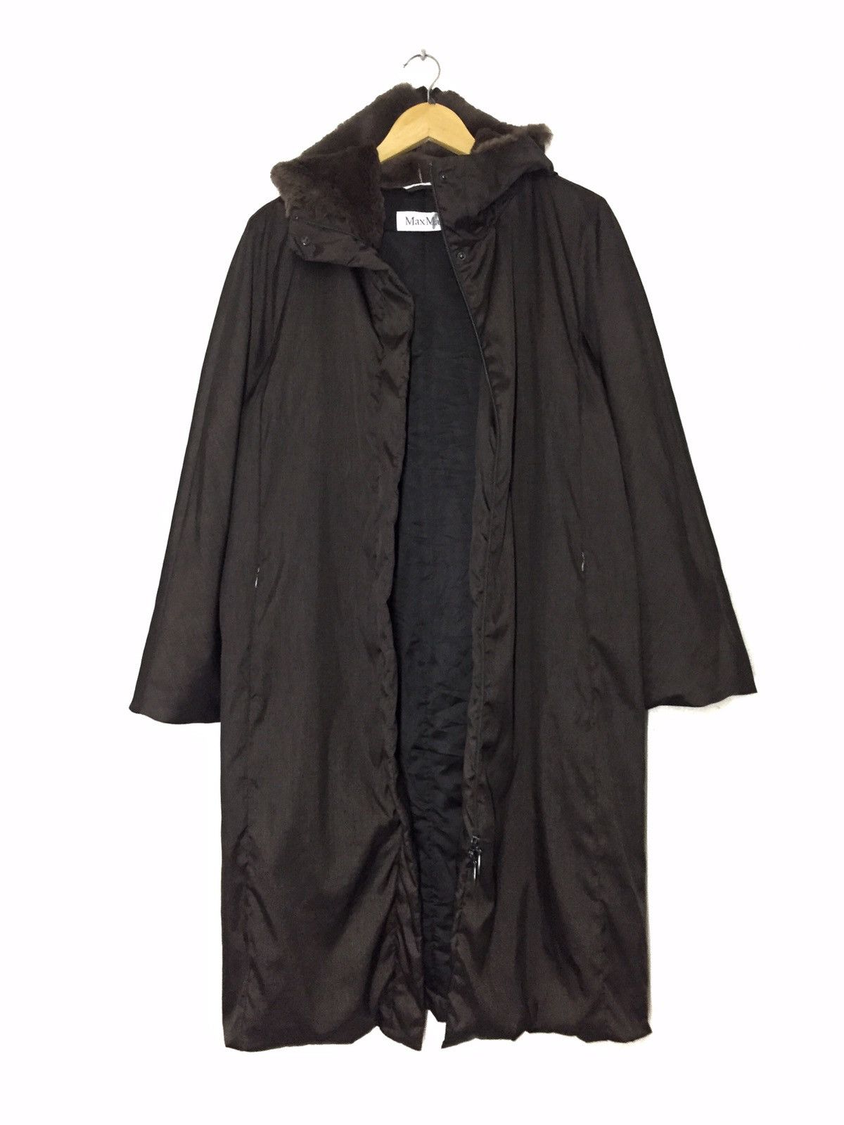 Max Mara Made in Italy Hoodie Long Jacket