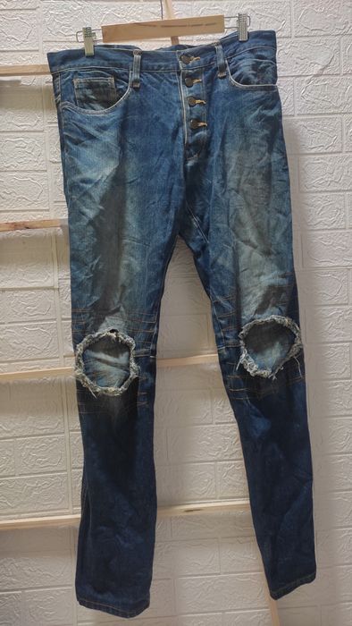 PRE - LOVED] Christopher Nemeth Distressed Pants