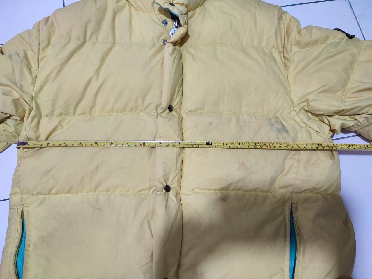 Asics × Moncler Vintage distressed puffer down jacket Size M / US 6-8 / IT 42-44 - 4 Thumbnail