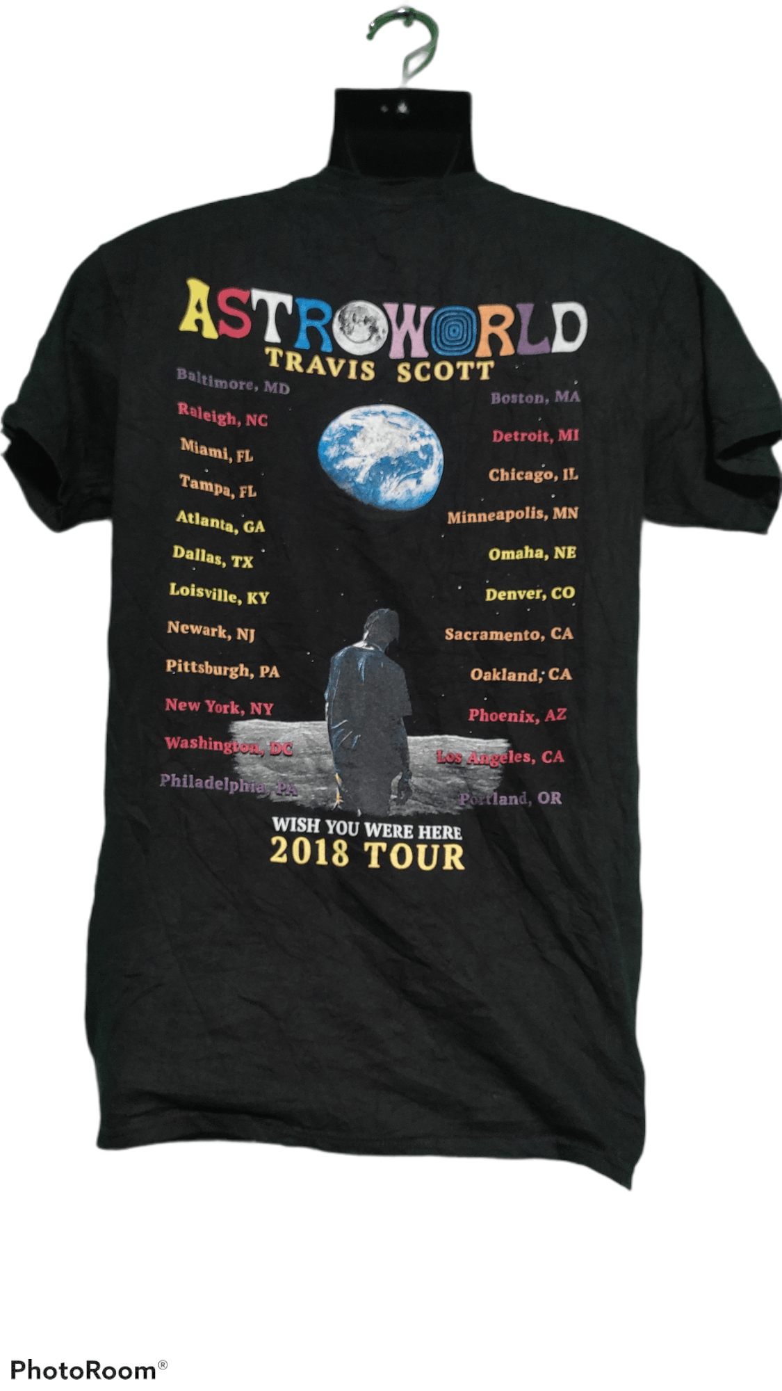Rap Tees × Travis Scott Rare 2008 tour astroworld tee Size US S / EU 44-46 / 1 - 2 Thumbnail