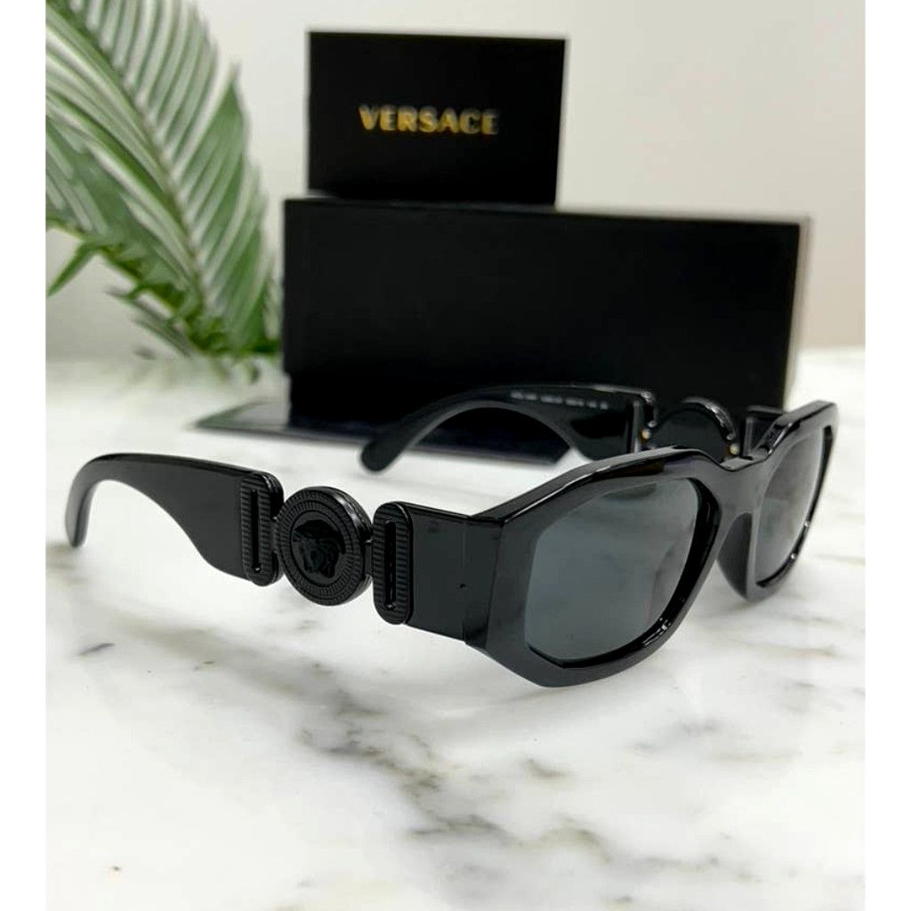 NEW Versace VE4361 Biggie Sunglasses in Black Matte