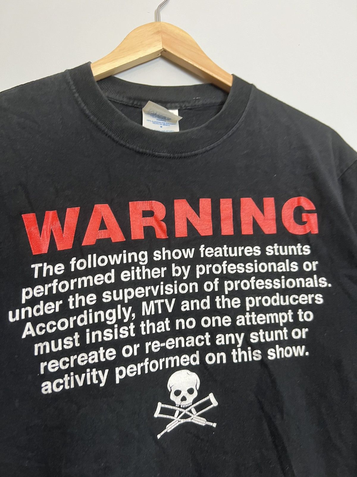 Mtv Jackass Og 00s Movie Promo Hoodie MTV Skull Rare Streetwear Size US M / EU 48-50 / 2 - 3 Thumbnail