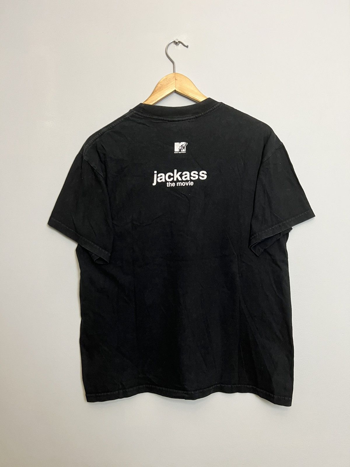 Mtv Jackass Og 00s Movie Promo Hoodie MTV Skull Rare Streetwear Size US M / EU 48-50 / 2 - 2 Thumbnail