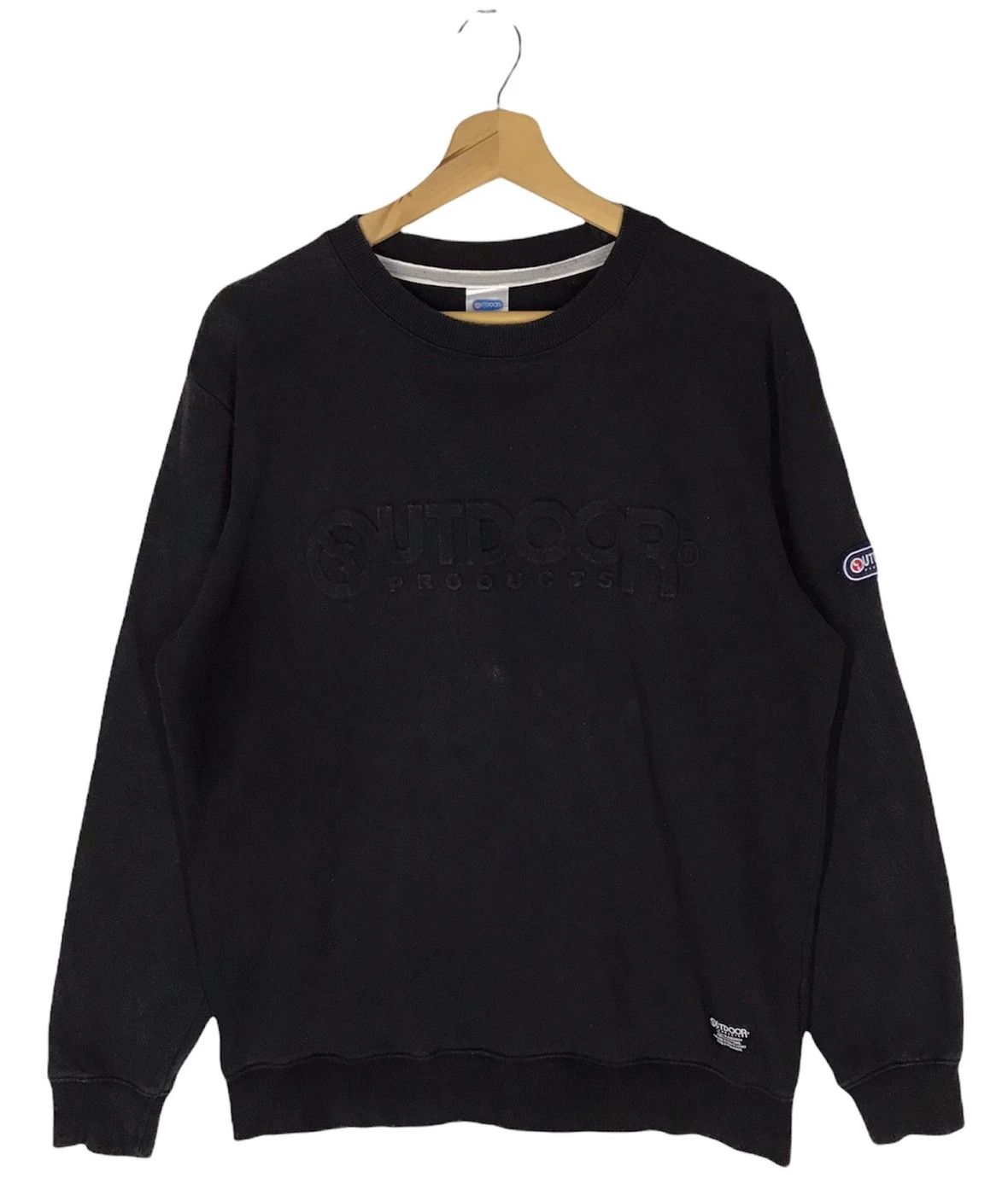 image of Outdoor Life x Sports Specialties Outdoor Products Sweatshirts in Faded Black, Men's (Size Large)