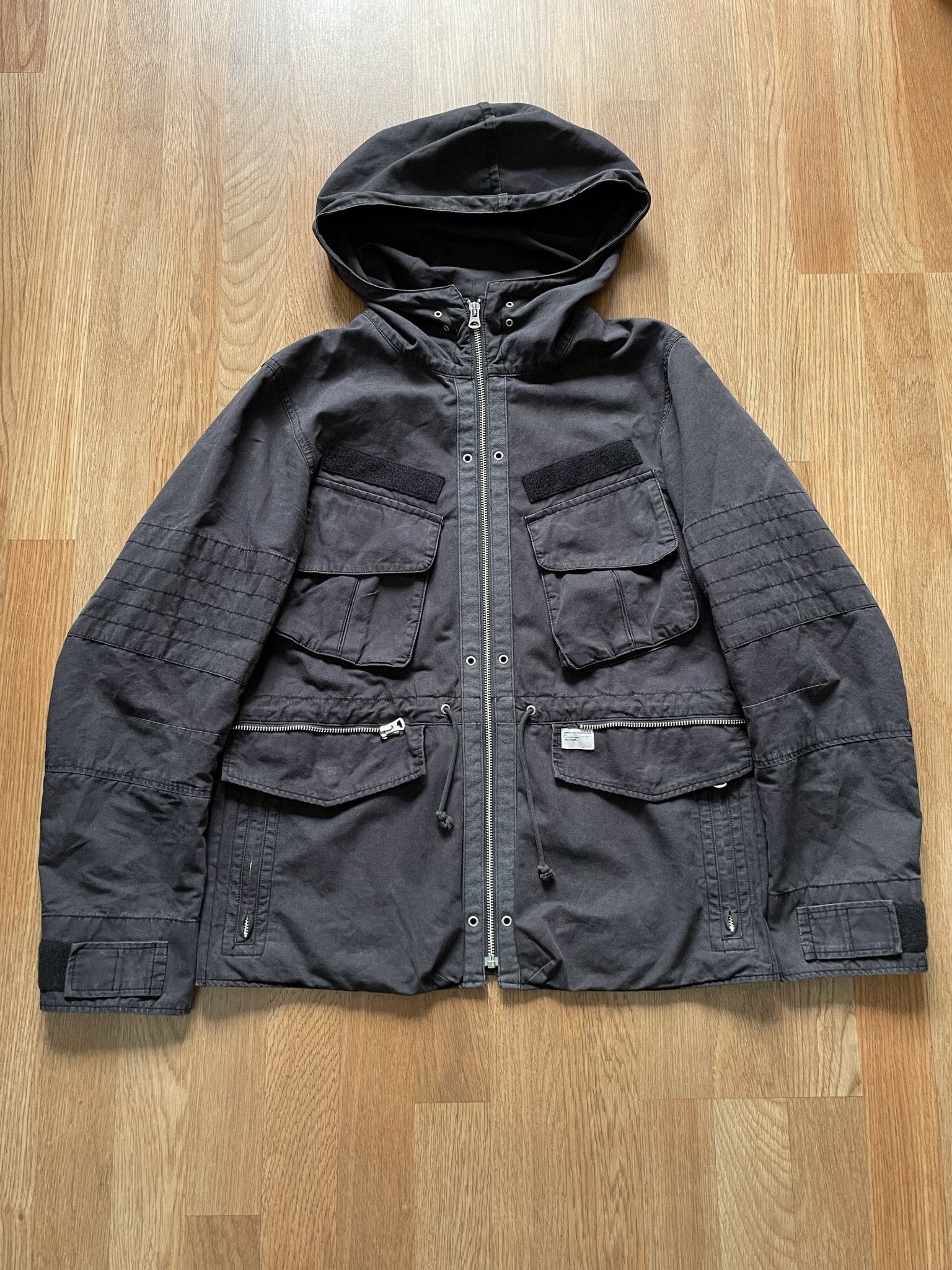 Undercover SS11 Undercover Underman Military Cargo Zipper Jacket