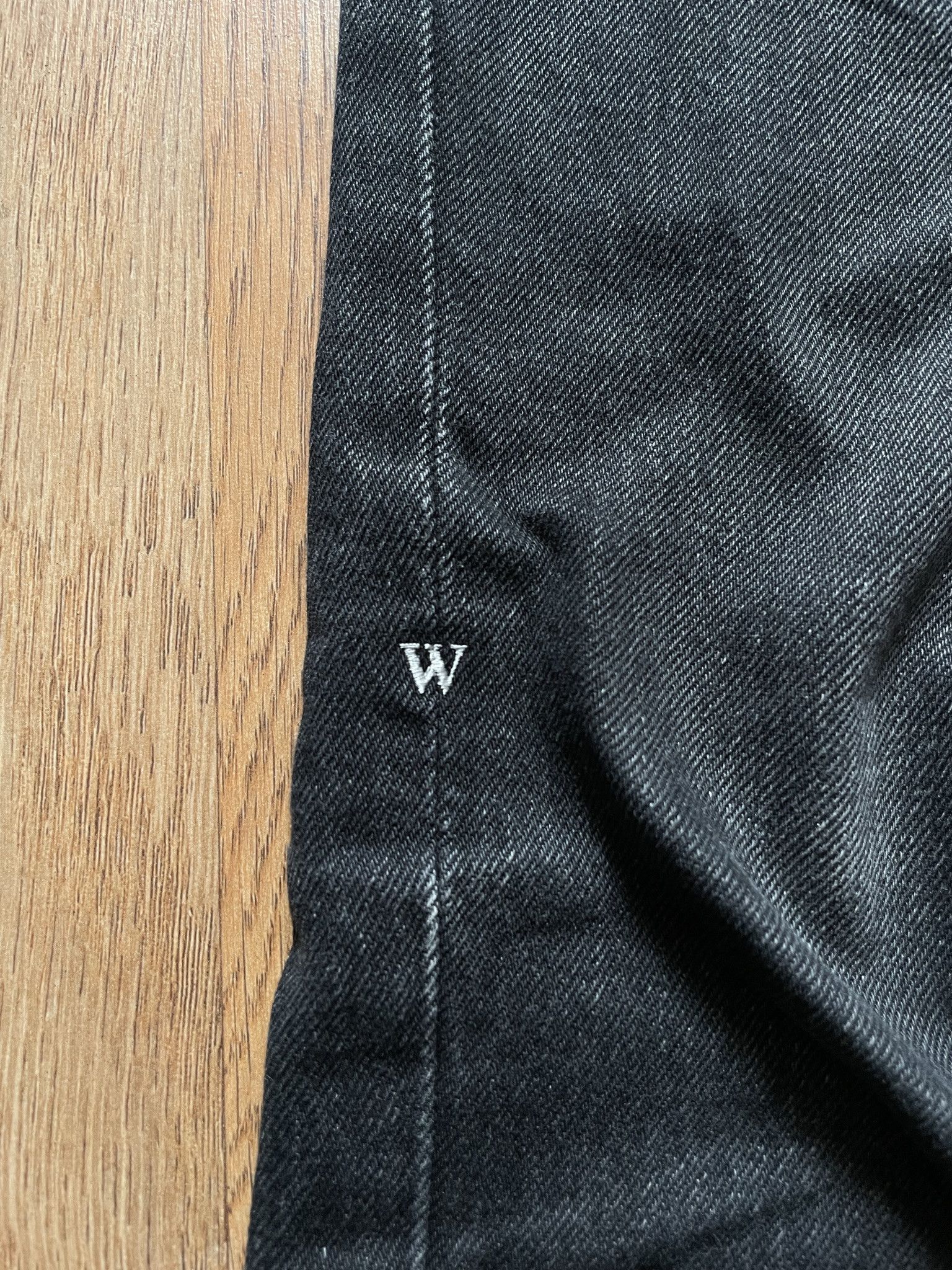 Wtaps WTAPS Black Zipper Pocket Denim Jeans Size US 33 - 4 Thumbnail