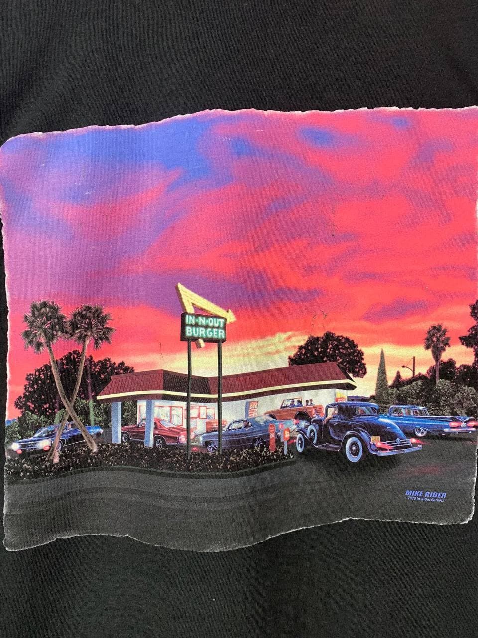 Vintage Vtg In N Out Burger Graphic Tee Size US XL / EU 56 / 4 - 7 Thumbnail