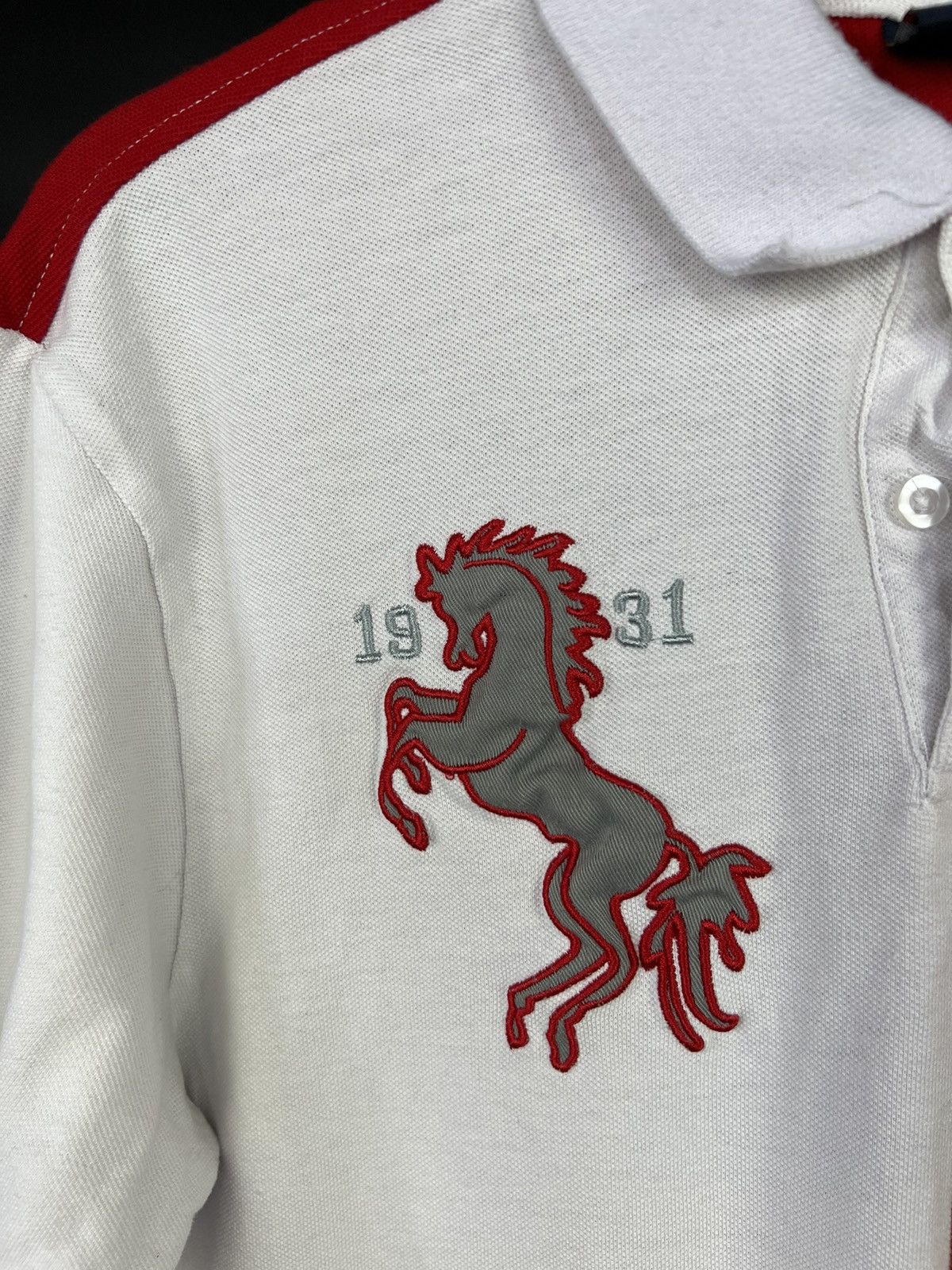 Aeronautica Militare × Vintage VTG T-shirt Aeronautica Military Red with white 1931 Horse Size US XXL / EU 58 / 5 - 5 Thumbnail