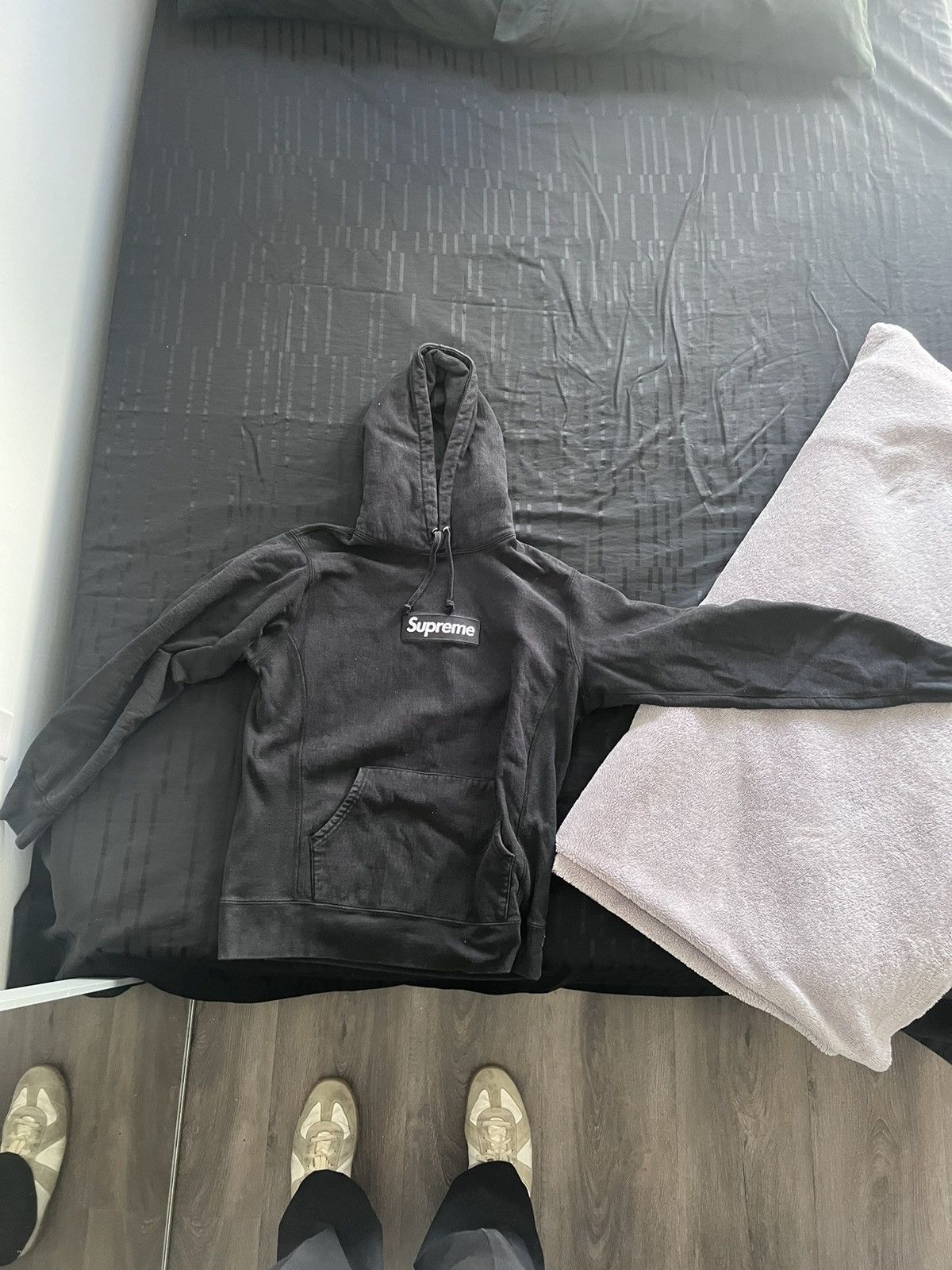 Supreme Supreme Box Logo Black Hoodie Size US L / EU 52-54 / 3 - 4 Thumbnail