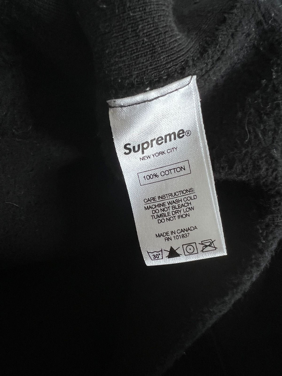 Supreme Supreme Box Logo Black Hoodie Size US L / EU 52-54 / 3 - 7 Thumbnail