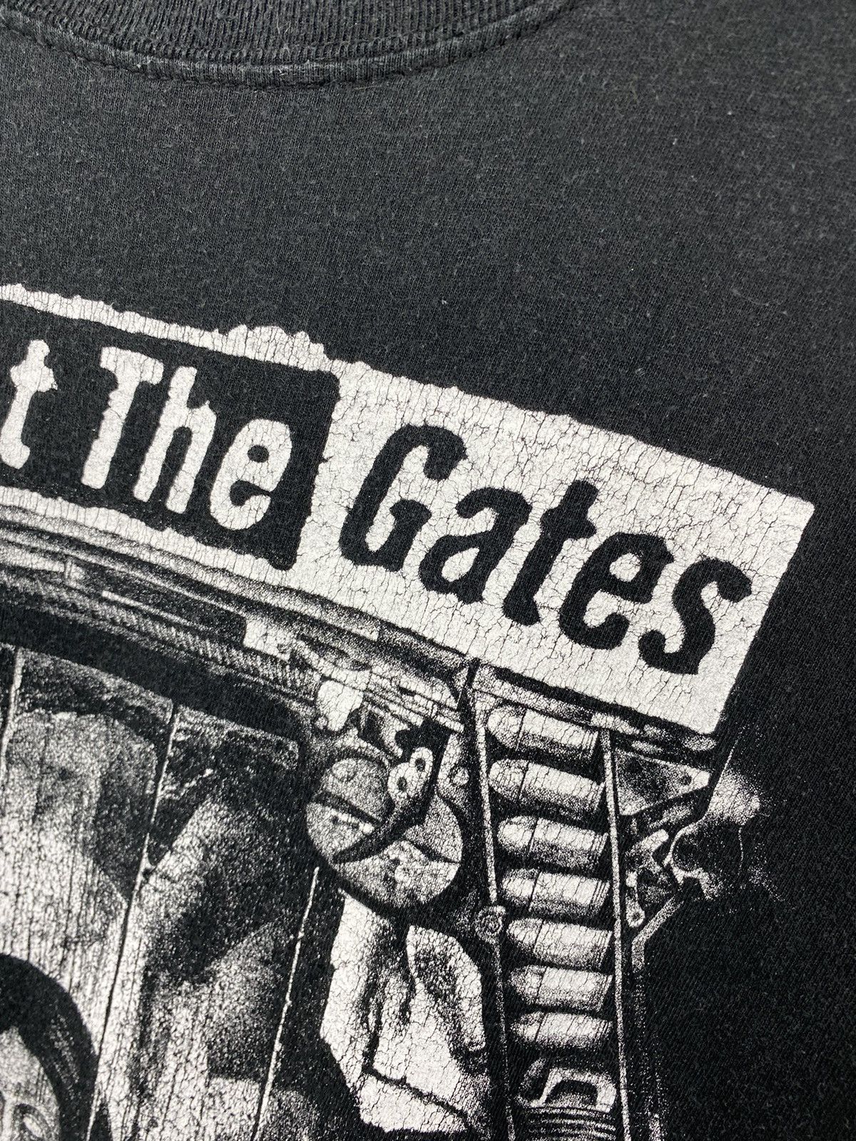 Band Tees Y2K At The Gates Slaughter of the Soul T Shirt In Flames Size US L / EU 52-54 / 3 - 3 Thumbnail