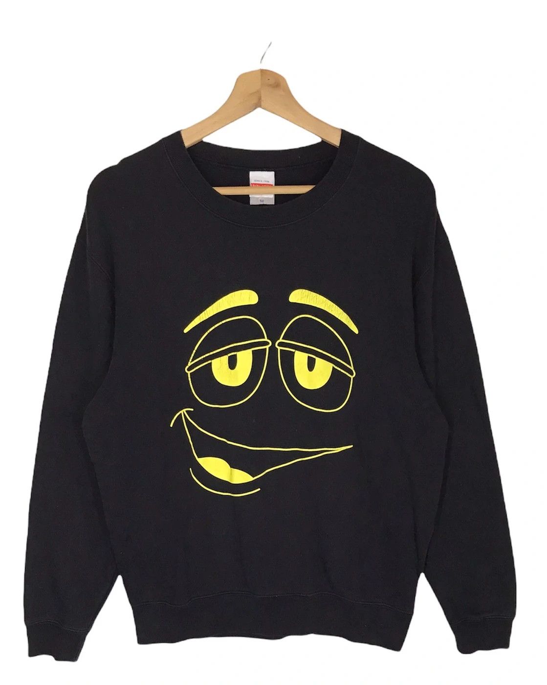 image of United Athle Art Sweatshirts in Black, Men's (Size Medium)