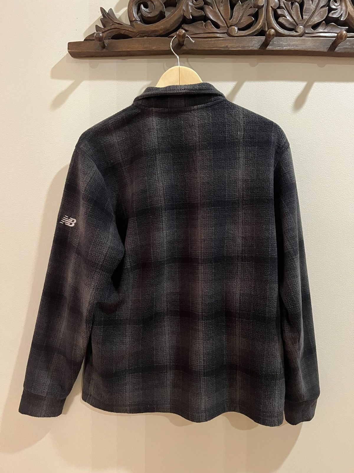 New Balance New Balance Flannel Fleece Jacket Size US M / EU 48-50 / 2 - 4 Thumbnail