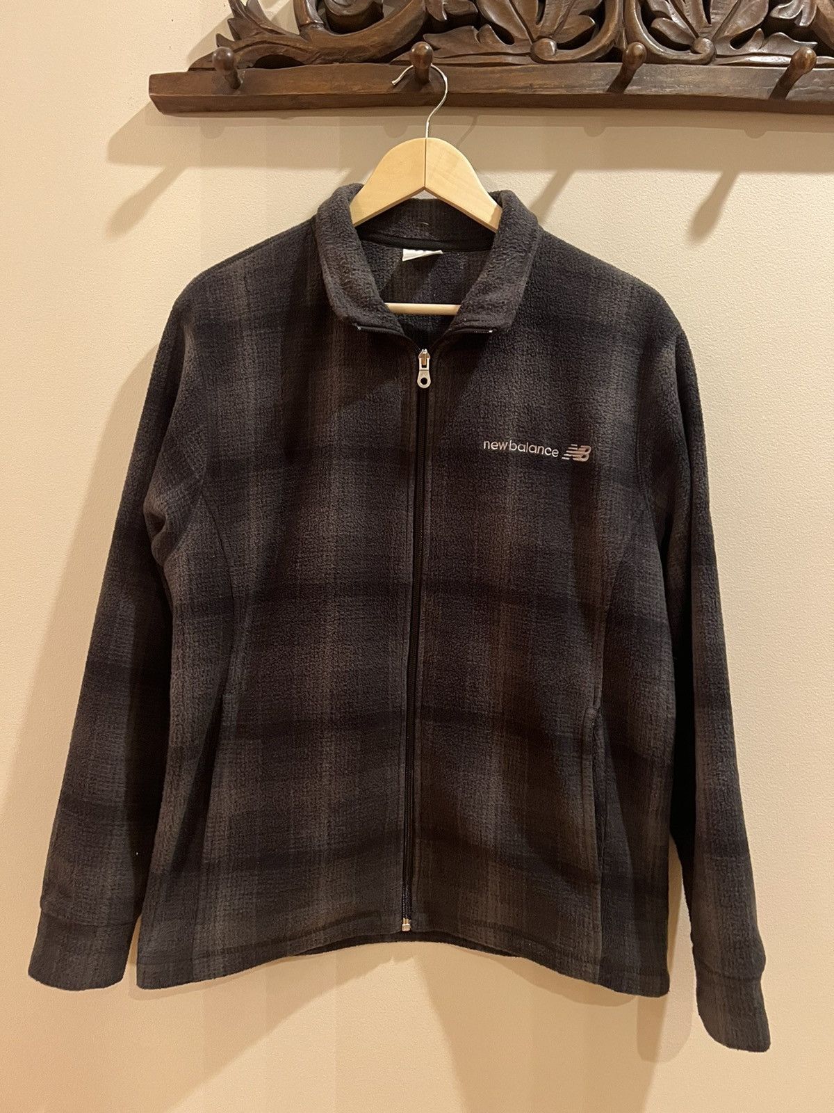 New Balance New Balance Flannel Fleece Jacket Size US M / EU 48-50 / 2 - 3 Thumbnail